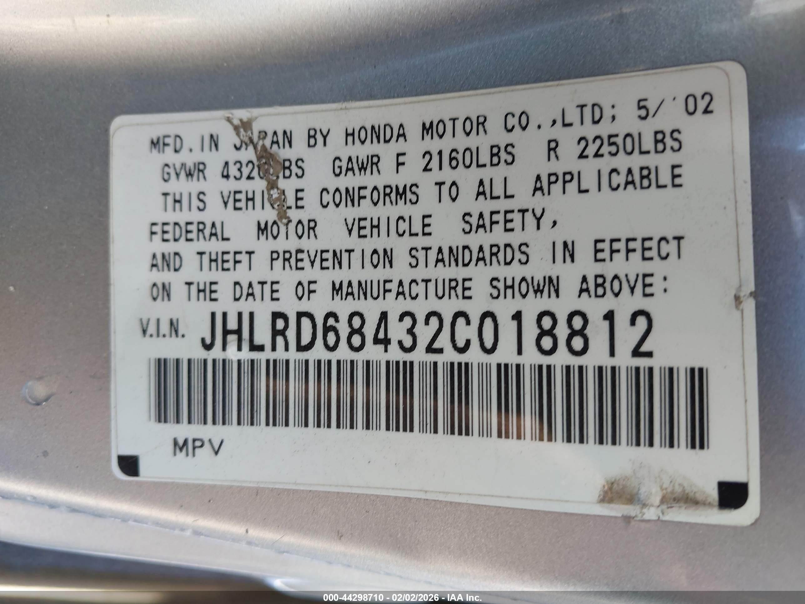 HONDA CR-V image 9