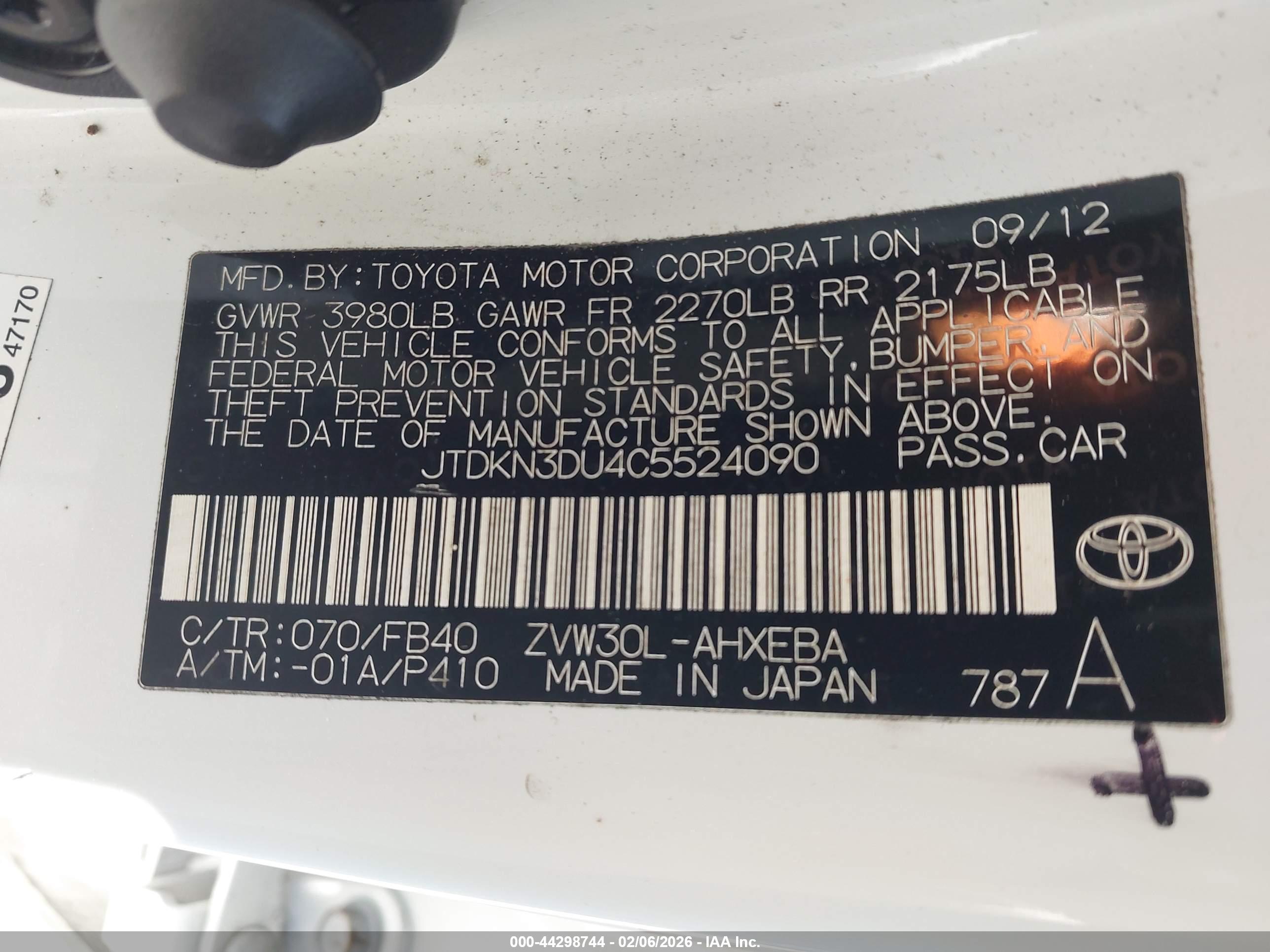 TOYOTA PRIUS image 9