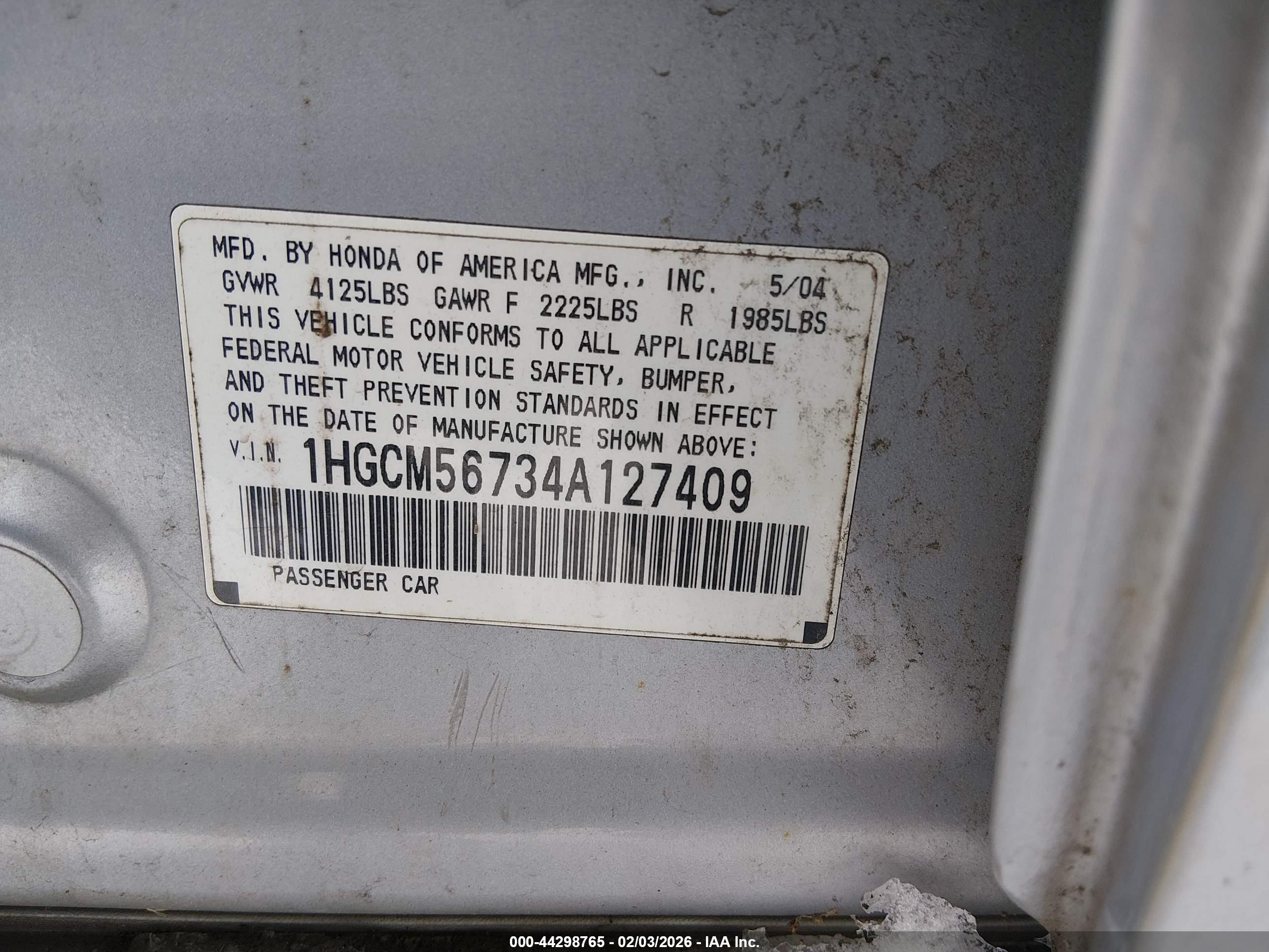HONDA ACCORD image 9