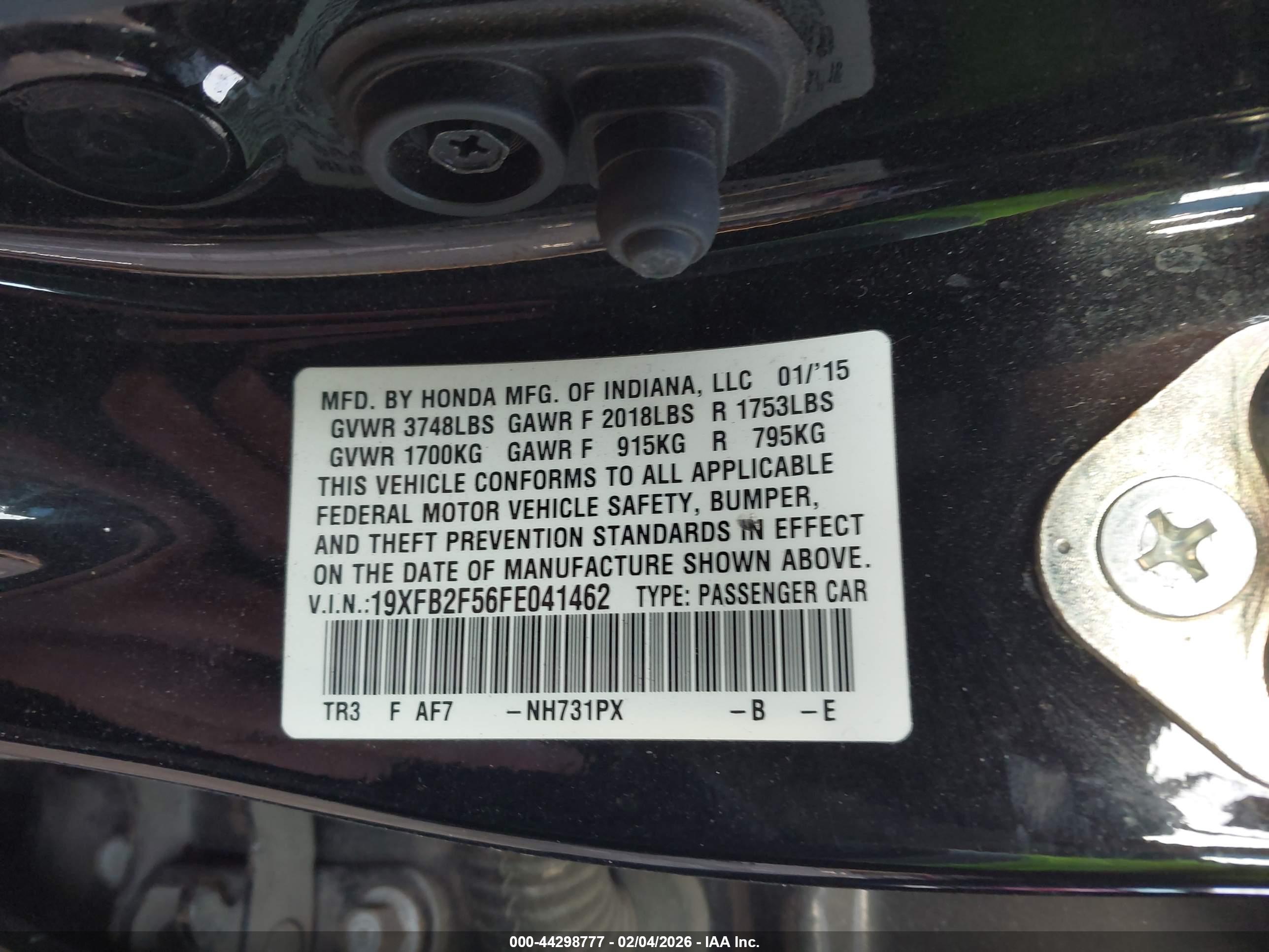 HONDA CIVIC image 9