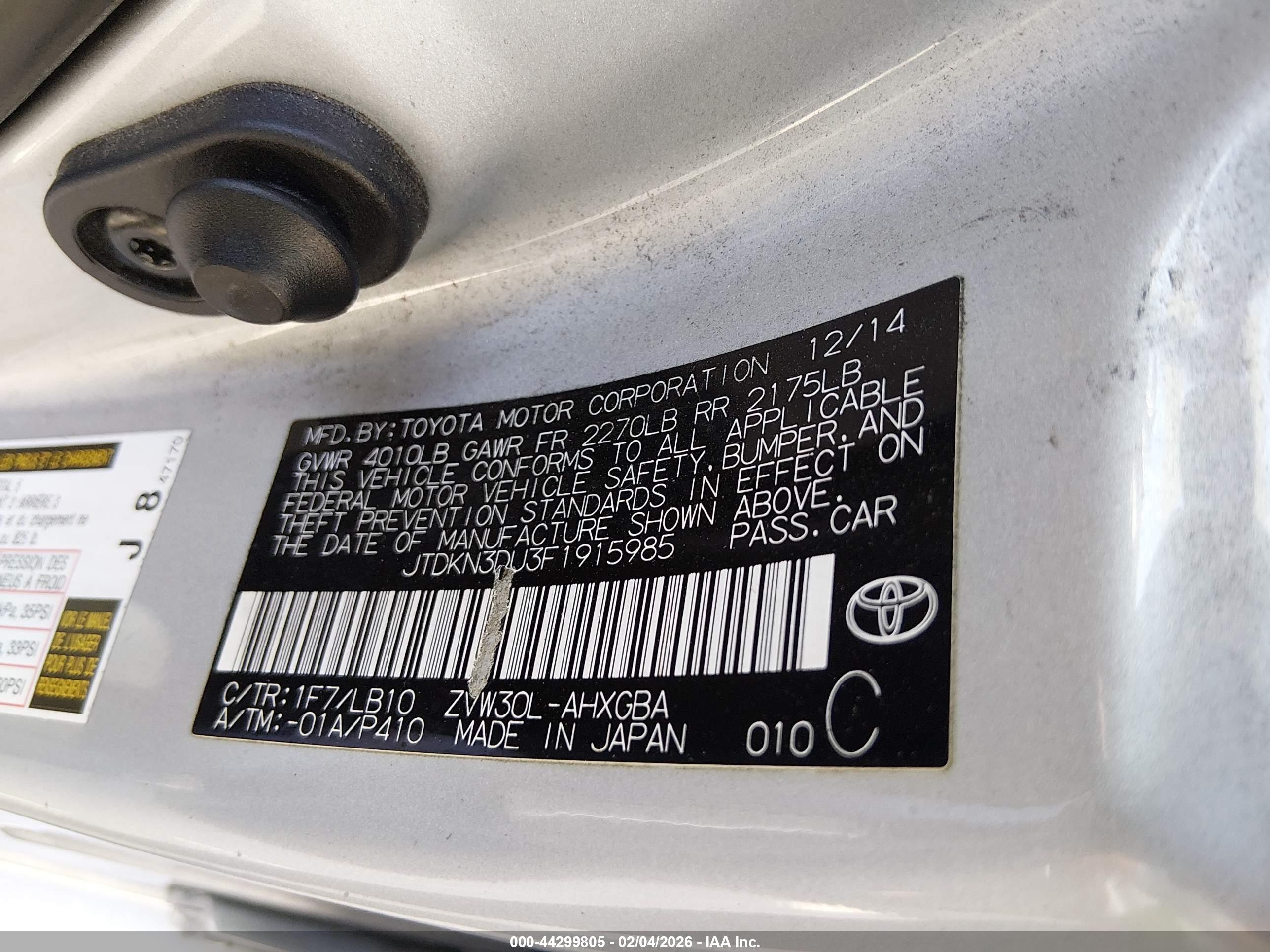 TOYOTA PRIUS image 9
