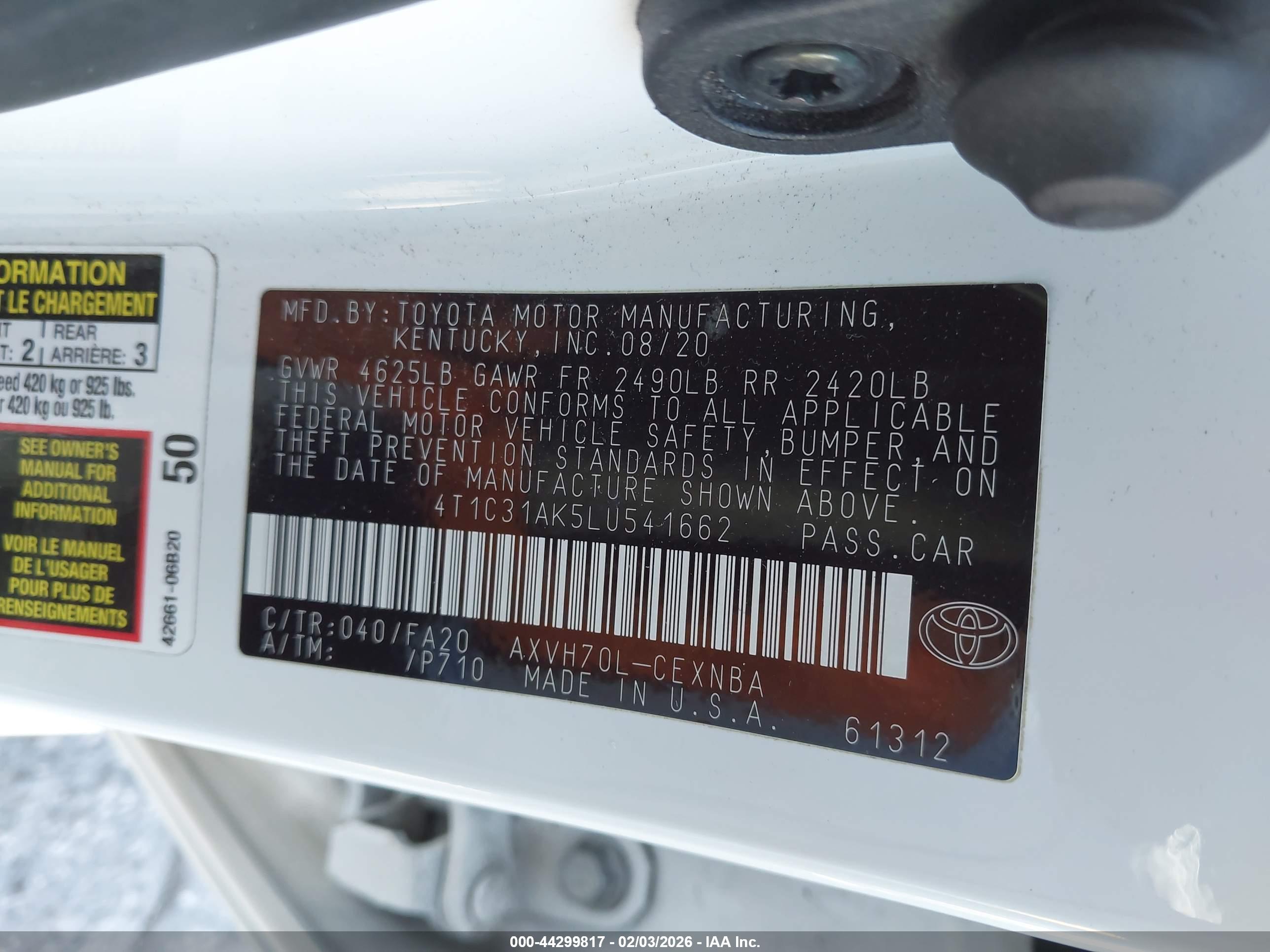 TOYOTA CAMRY image 9