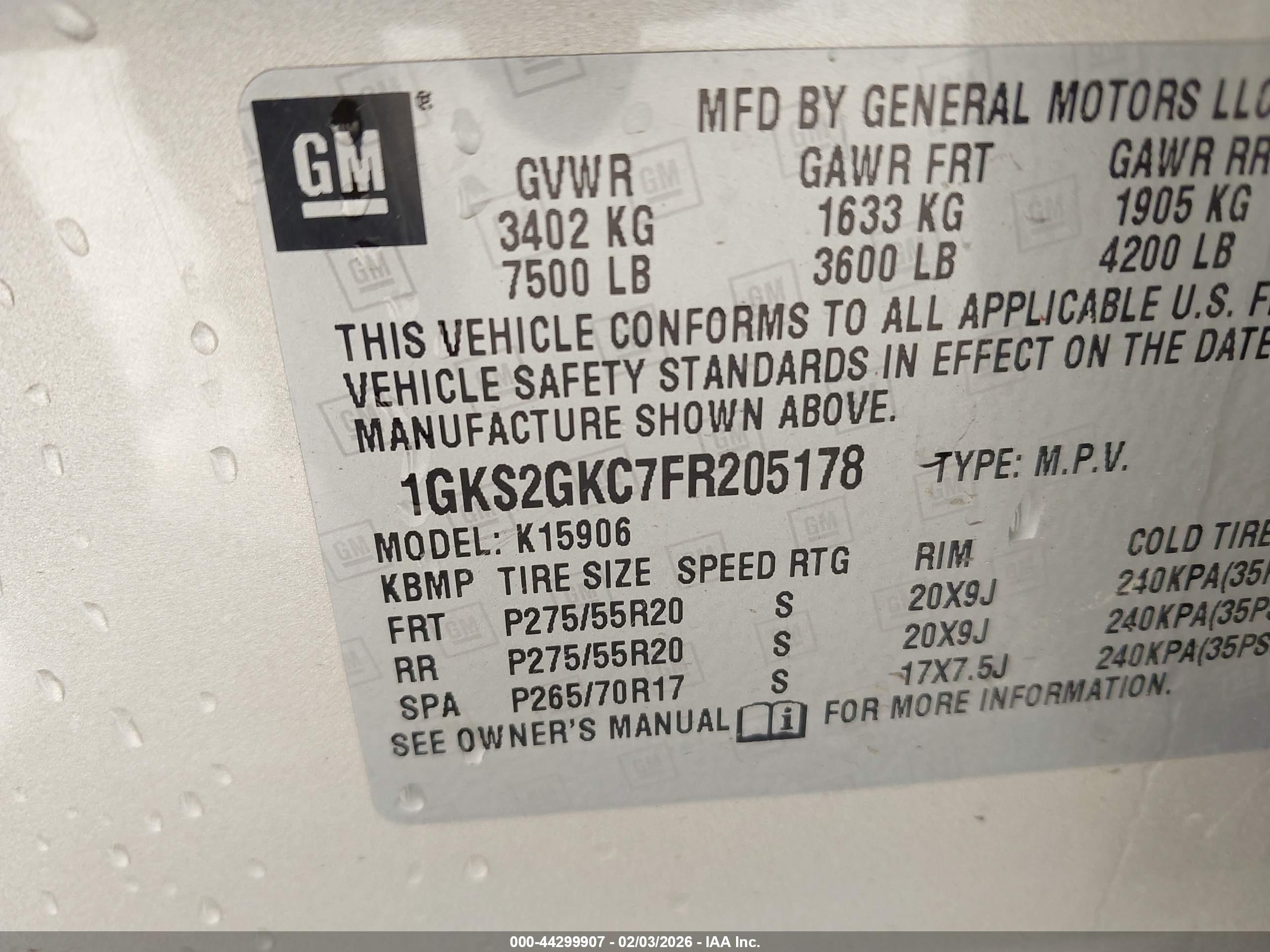 GMC YUKON image 9