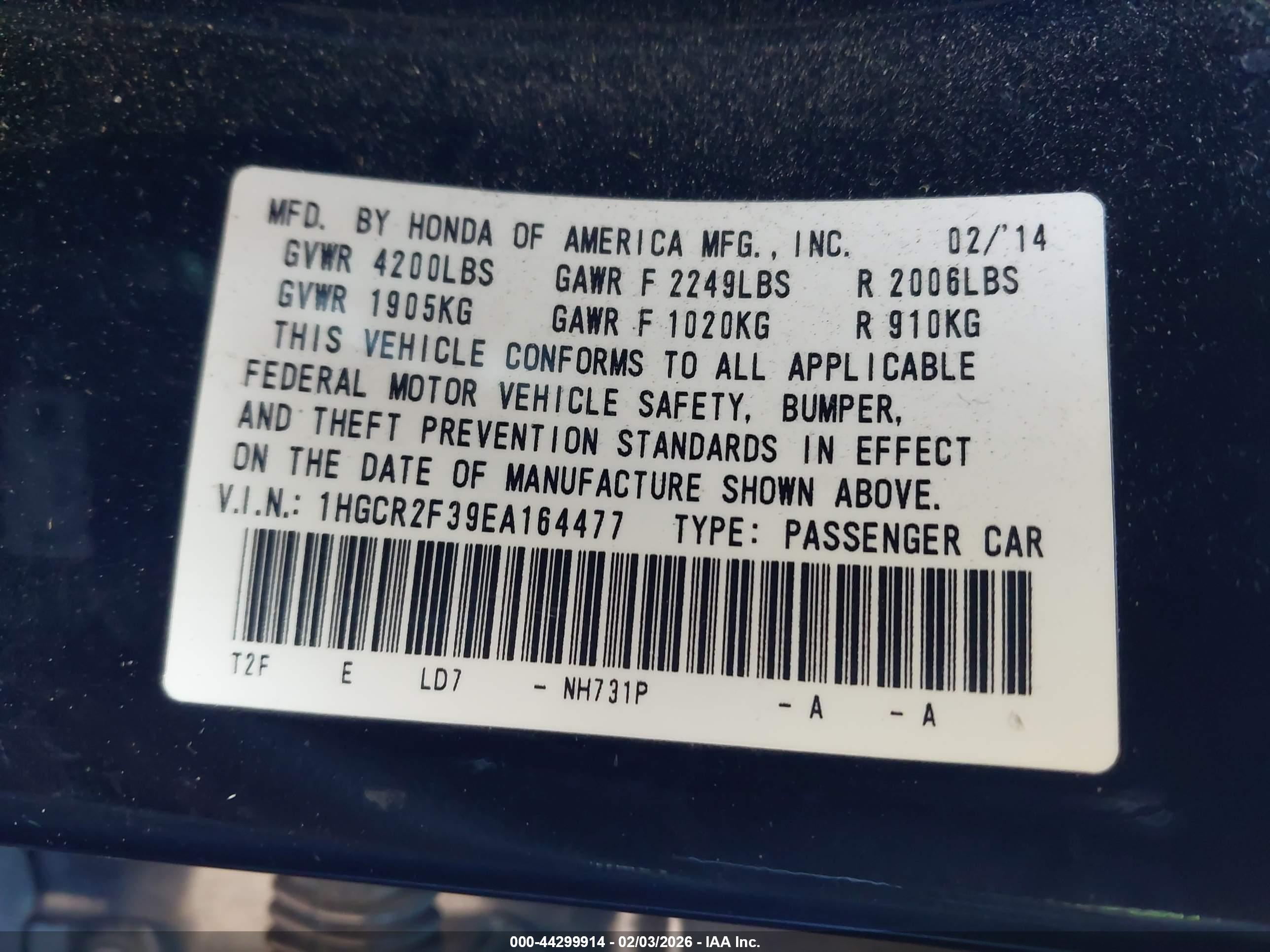 HONDA ACCORD image 9