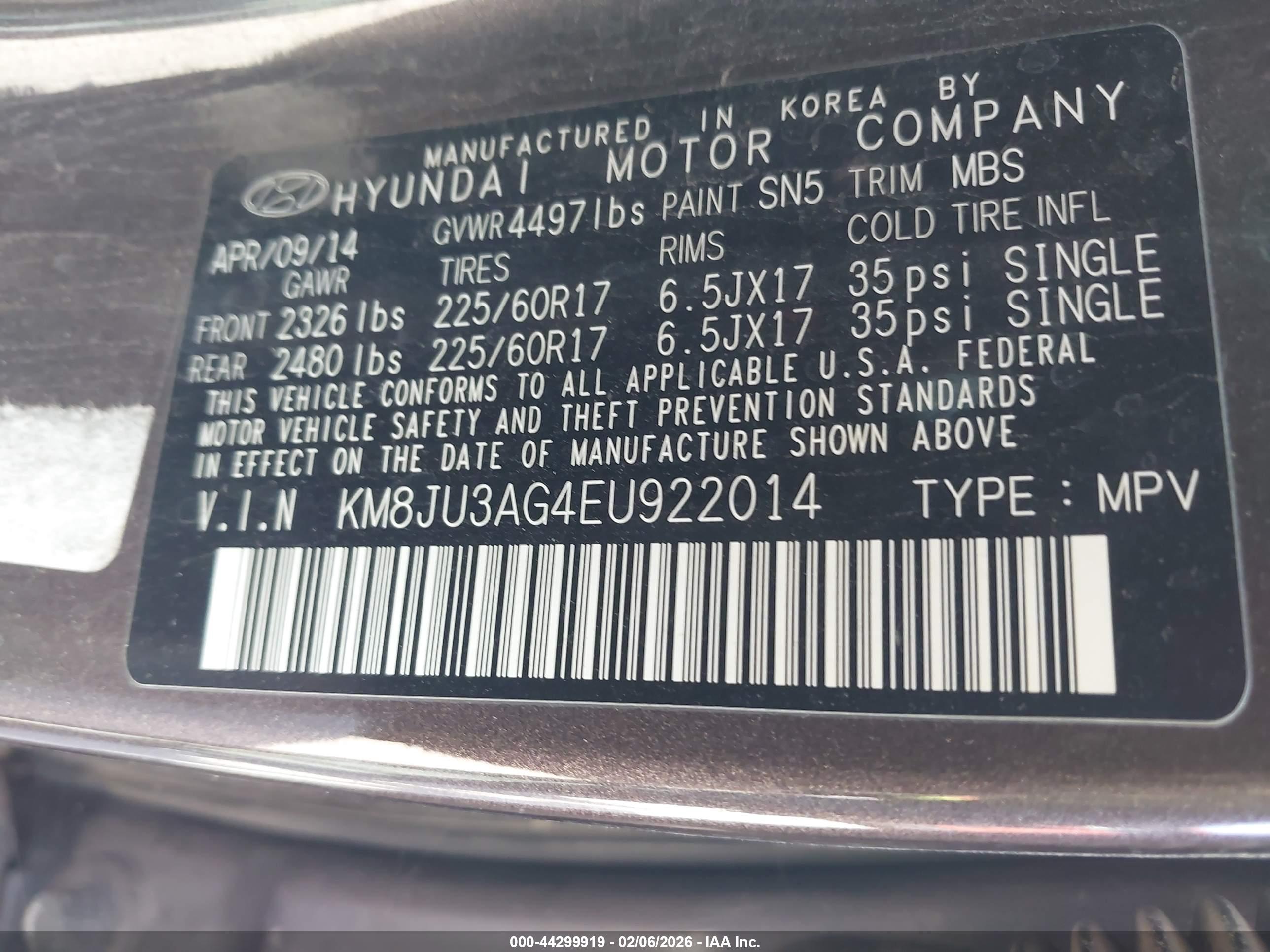 HYUNDAI TUCSON image 9