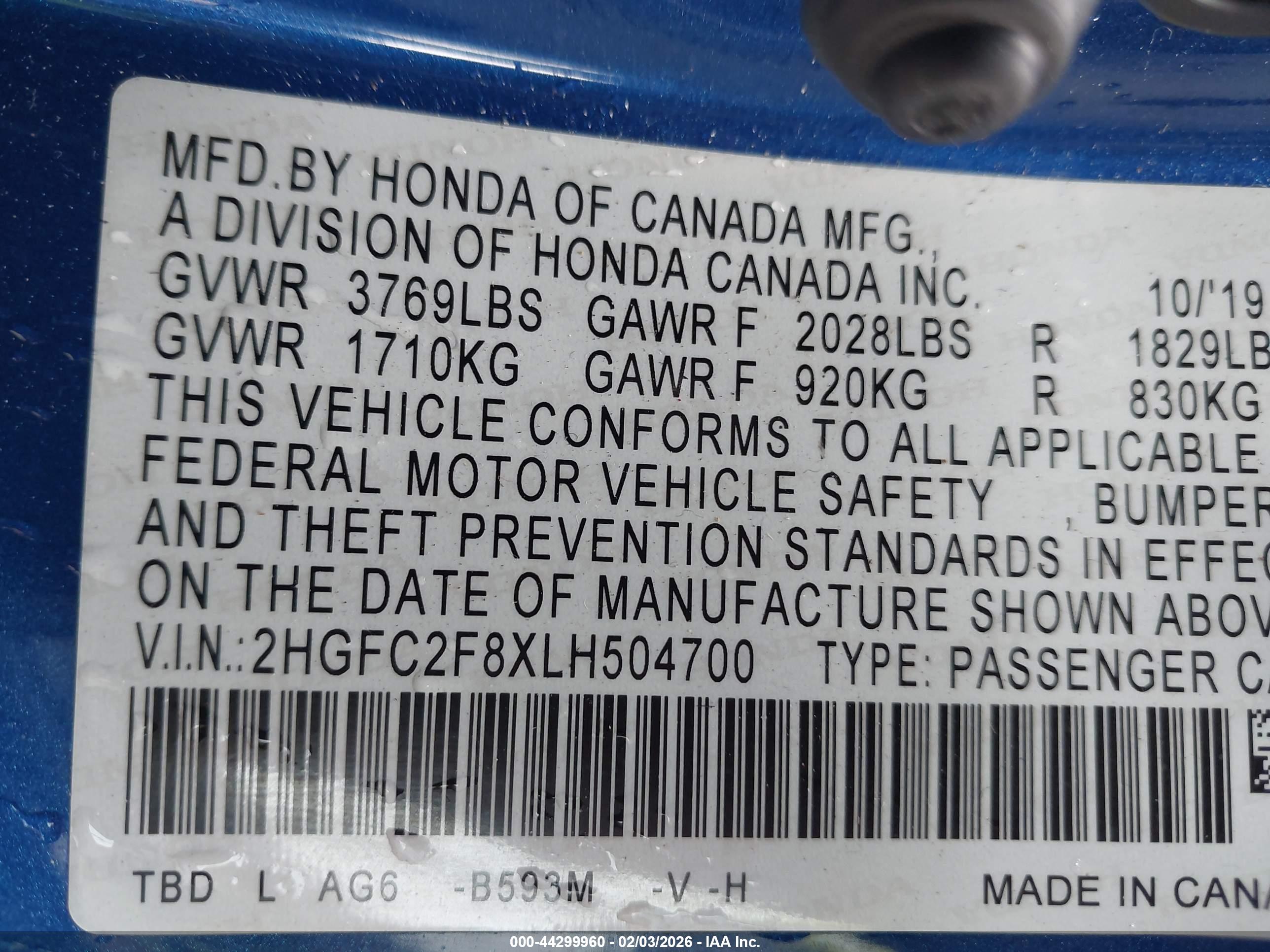 HONDA CIVIC image 9