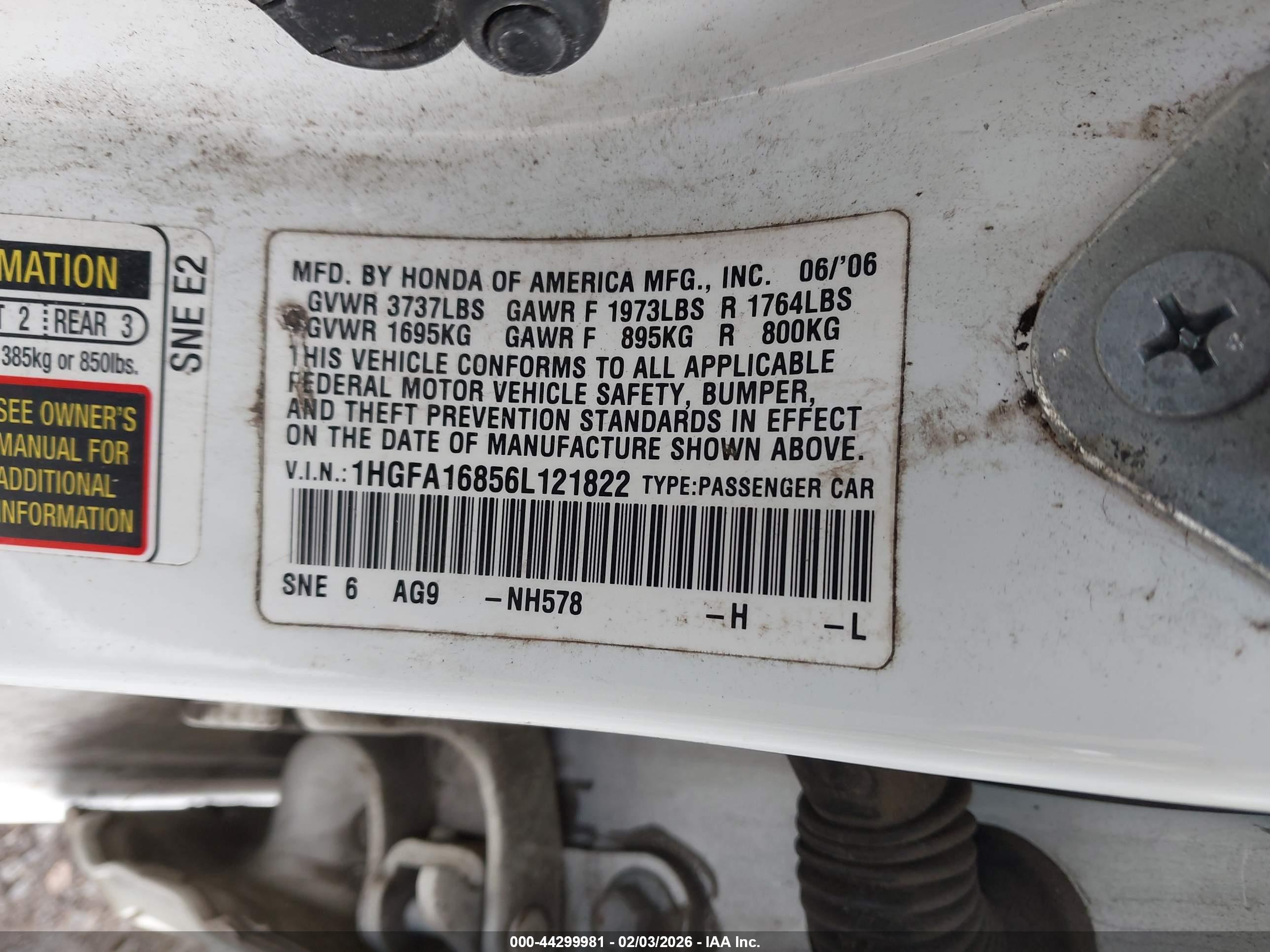 HONDA CIVIC image 9