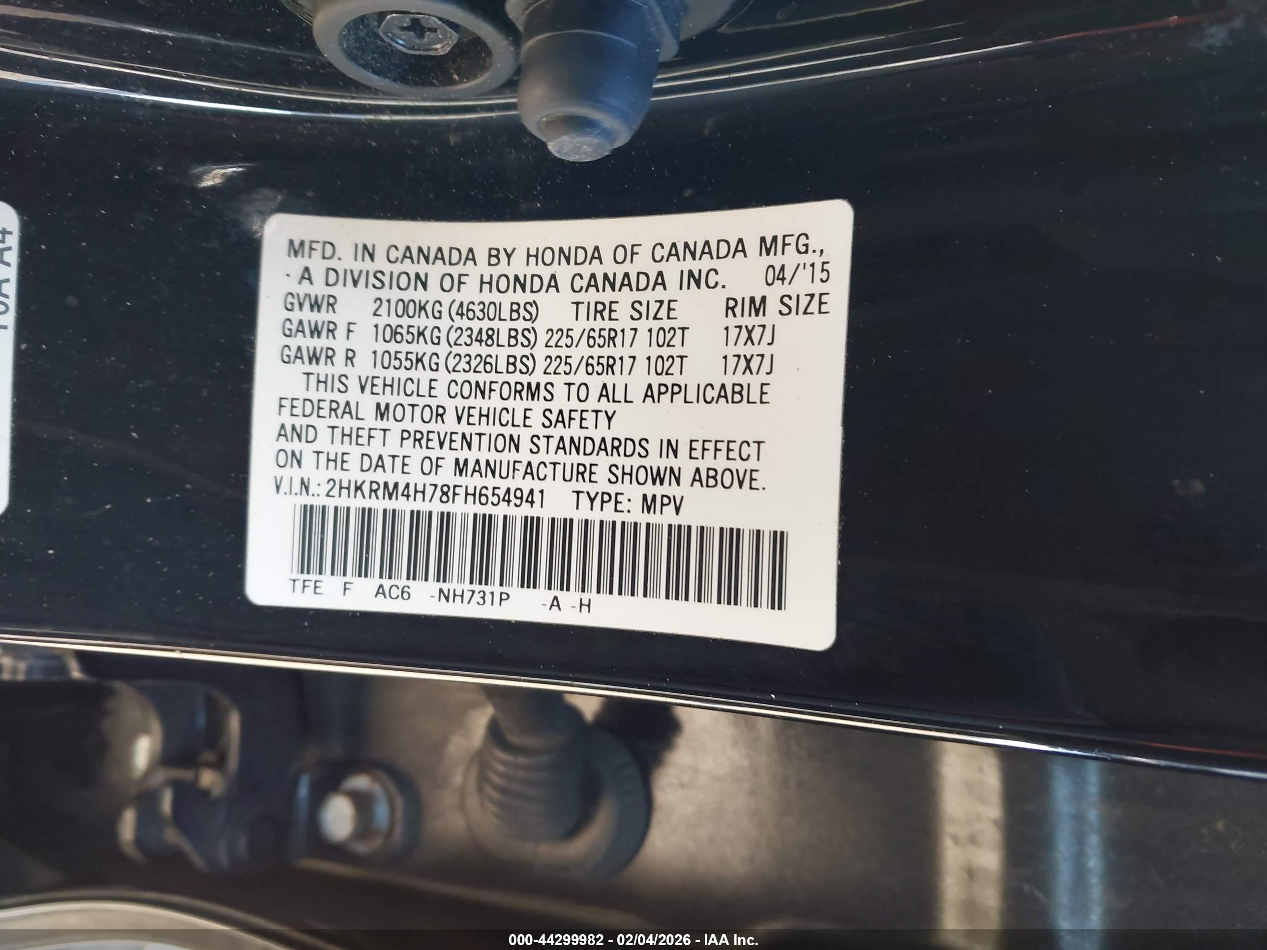 HONDA CR-V image 9