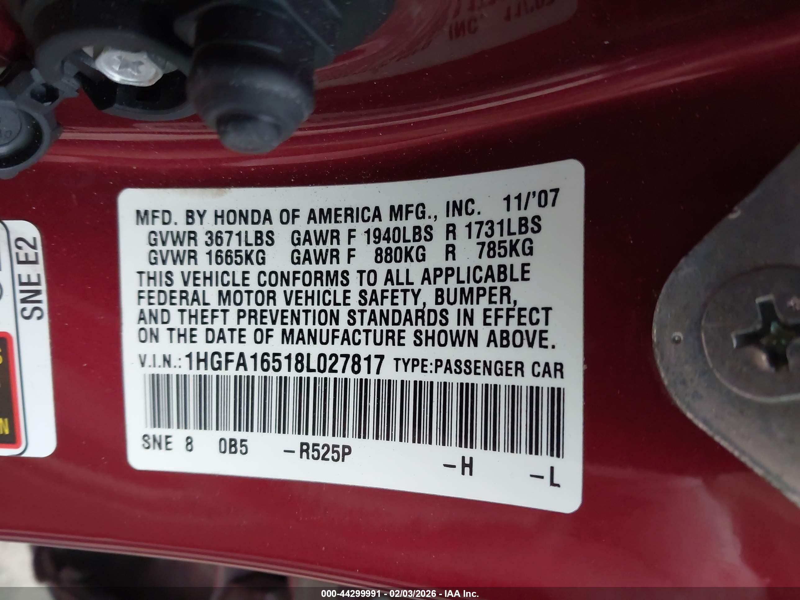 HONDA CIVIC image 9