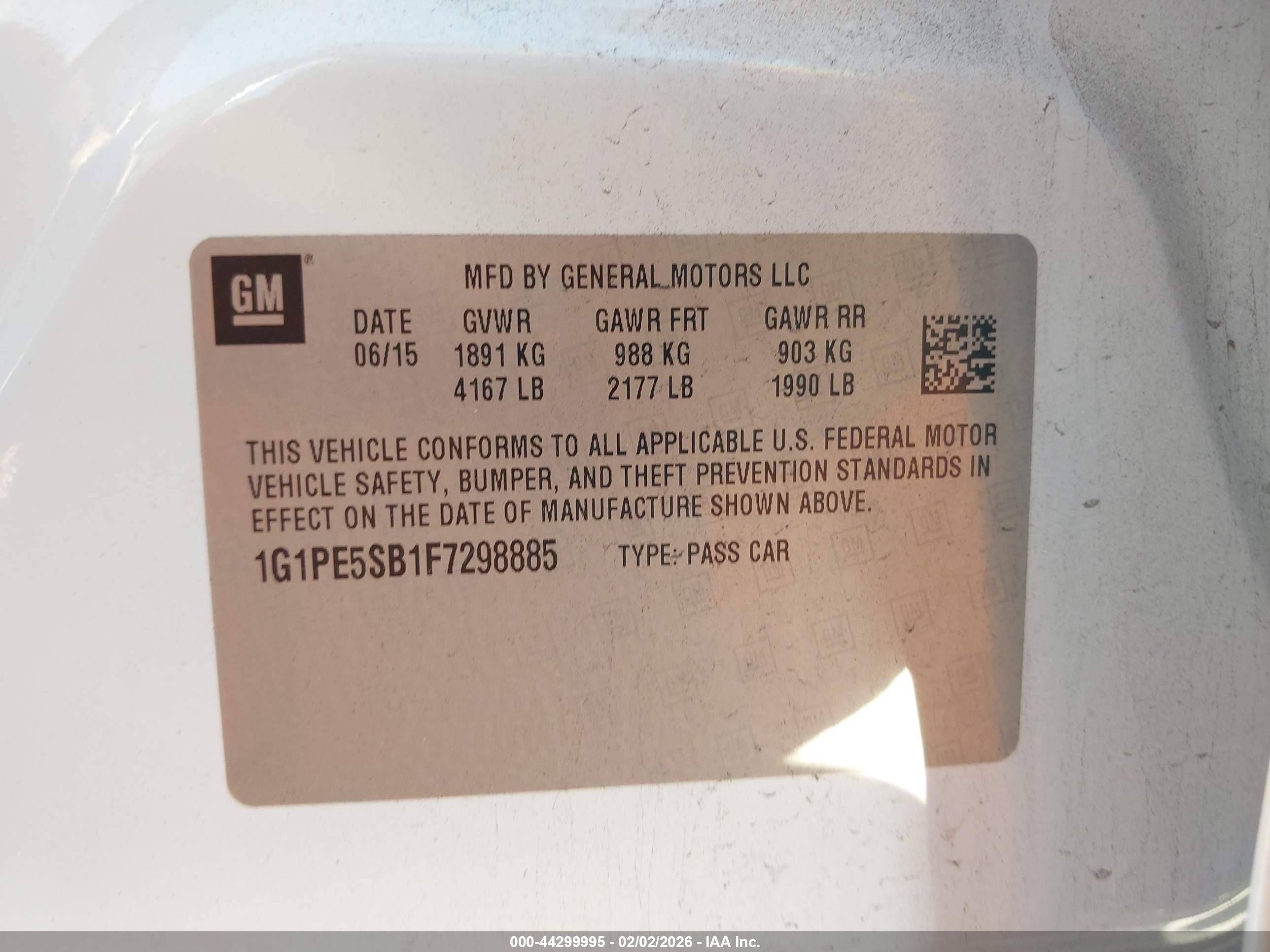 CHEVROLET CRUZE image 9