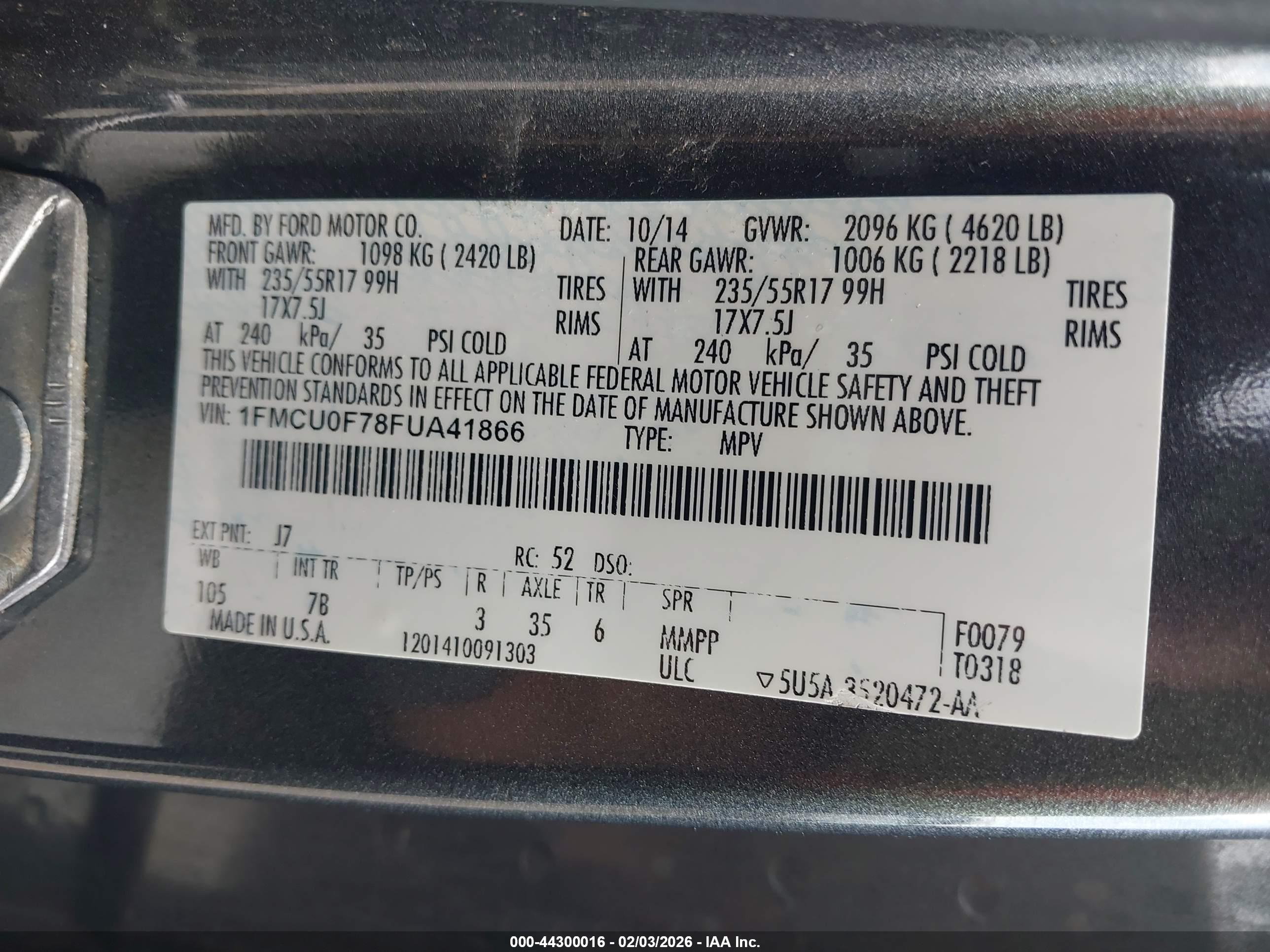 FORD ESCAPE image 9