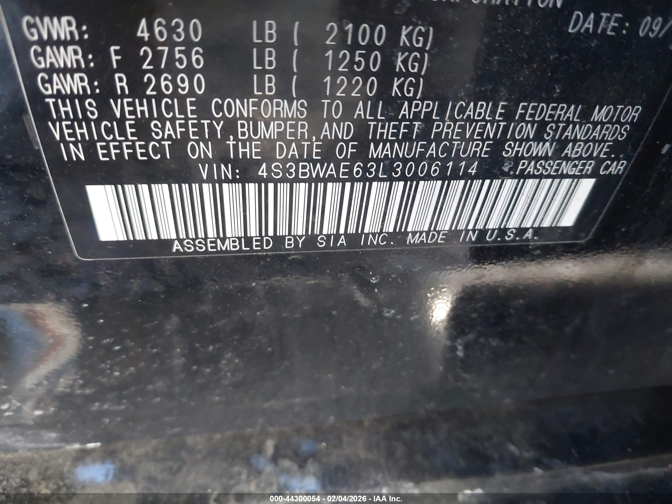 SUBARU LEGACY image 9