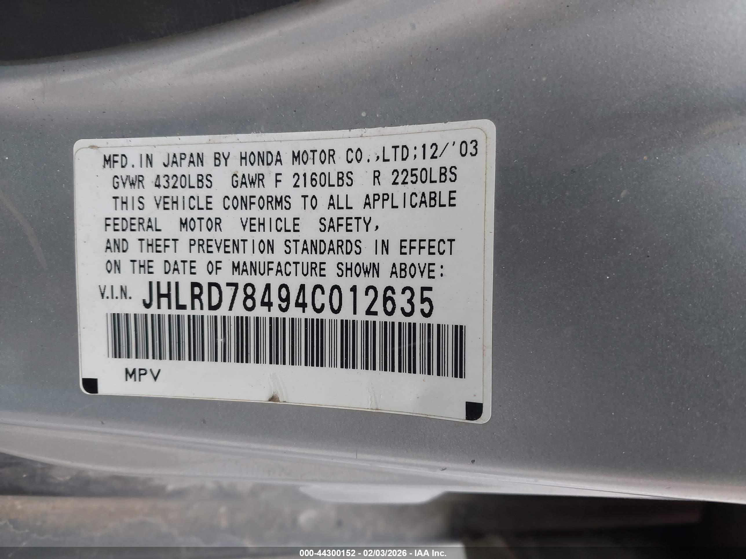HONDA CR-V image 9