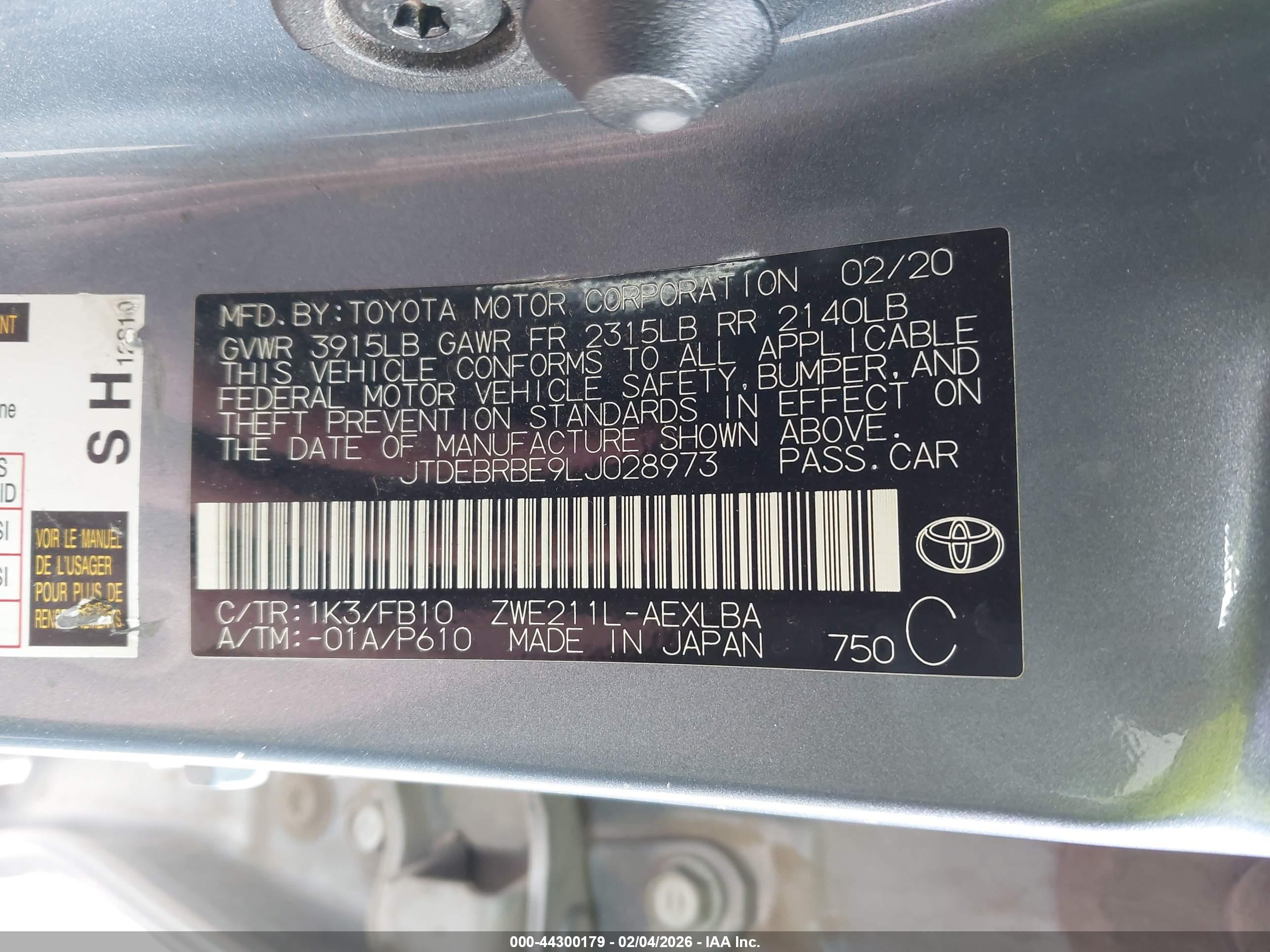 TOYOTA COROLLA image 9