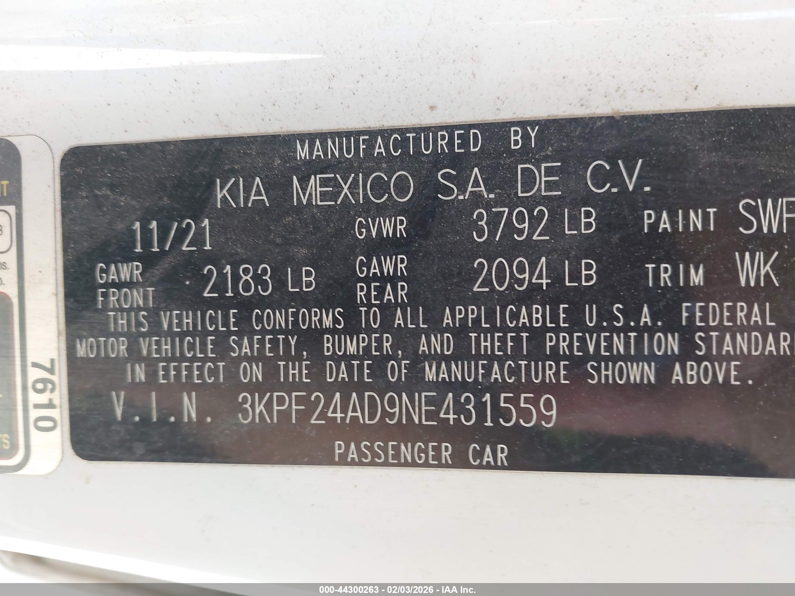 KIA FORTE image 9