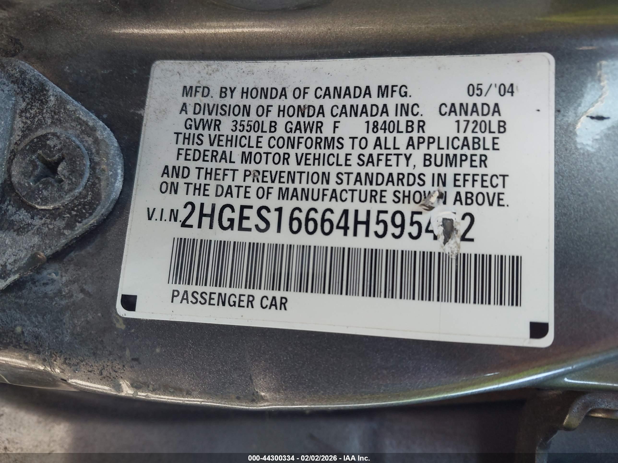 HONDA CIVIC image 9