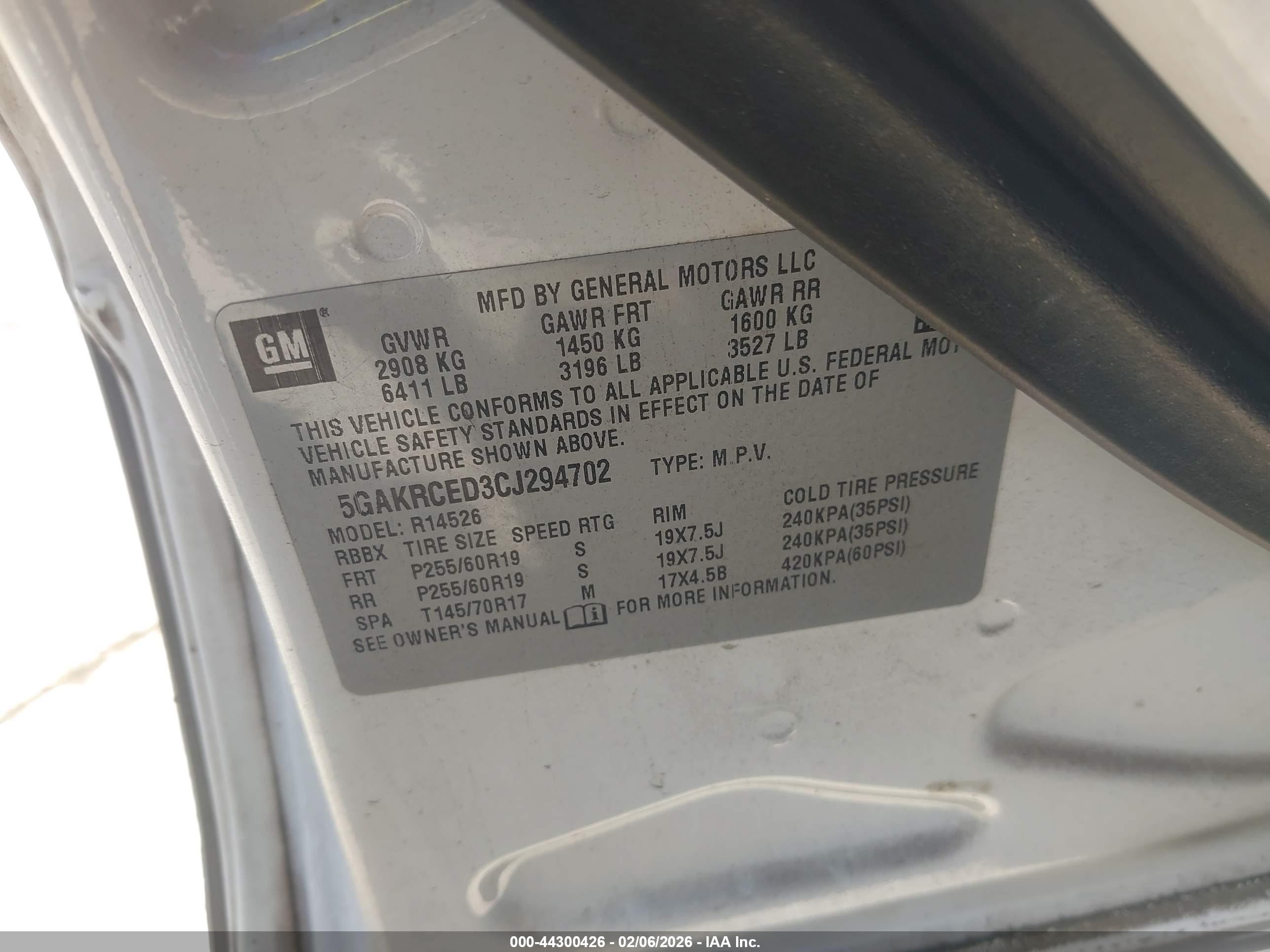 BUICK ENCLAVE image 9