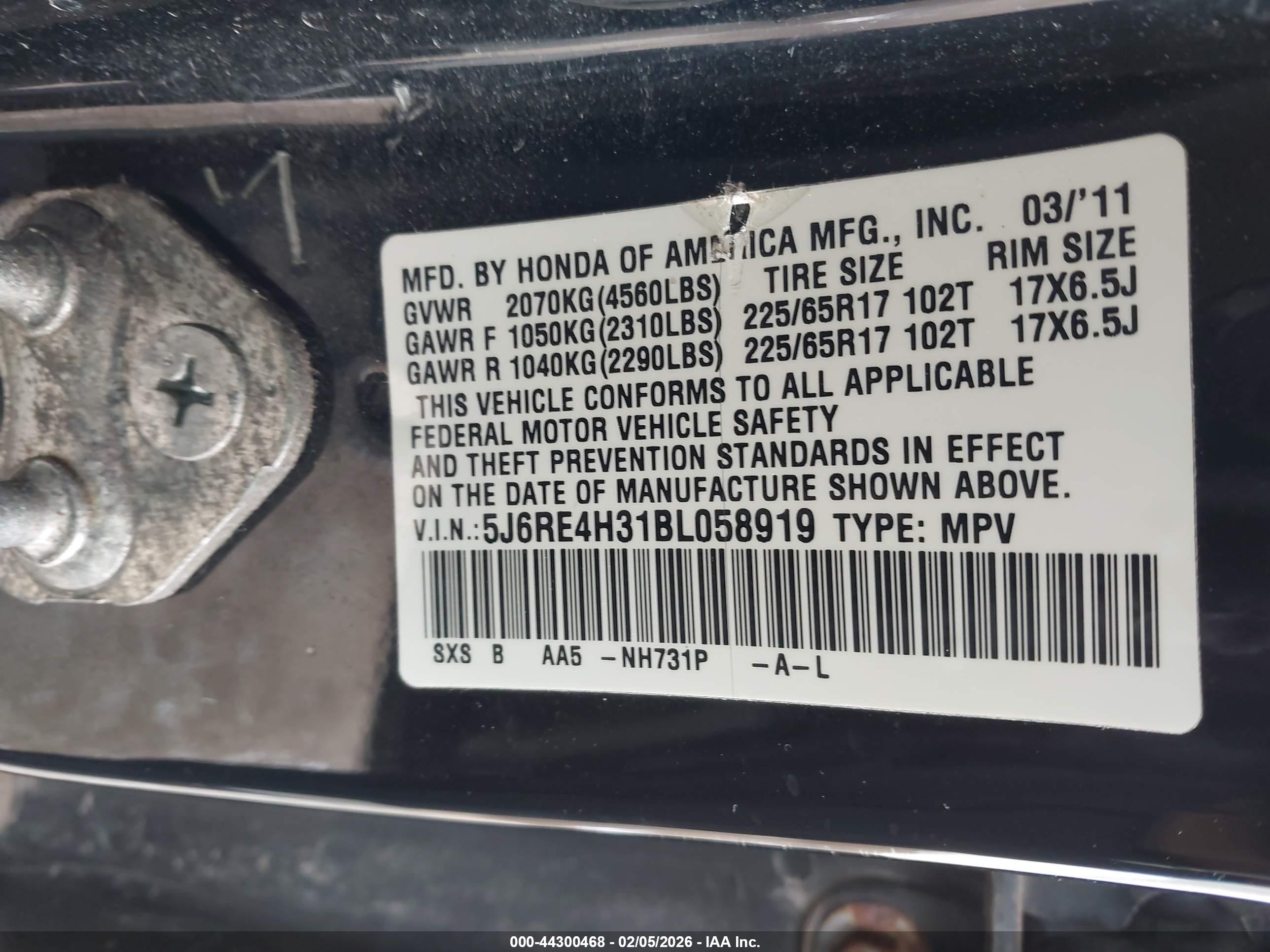 HONDA CR-V image 9