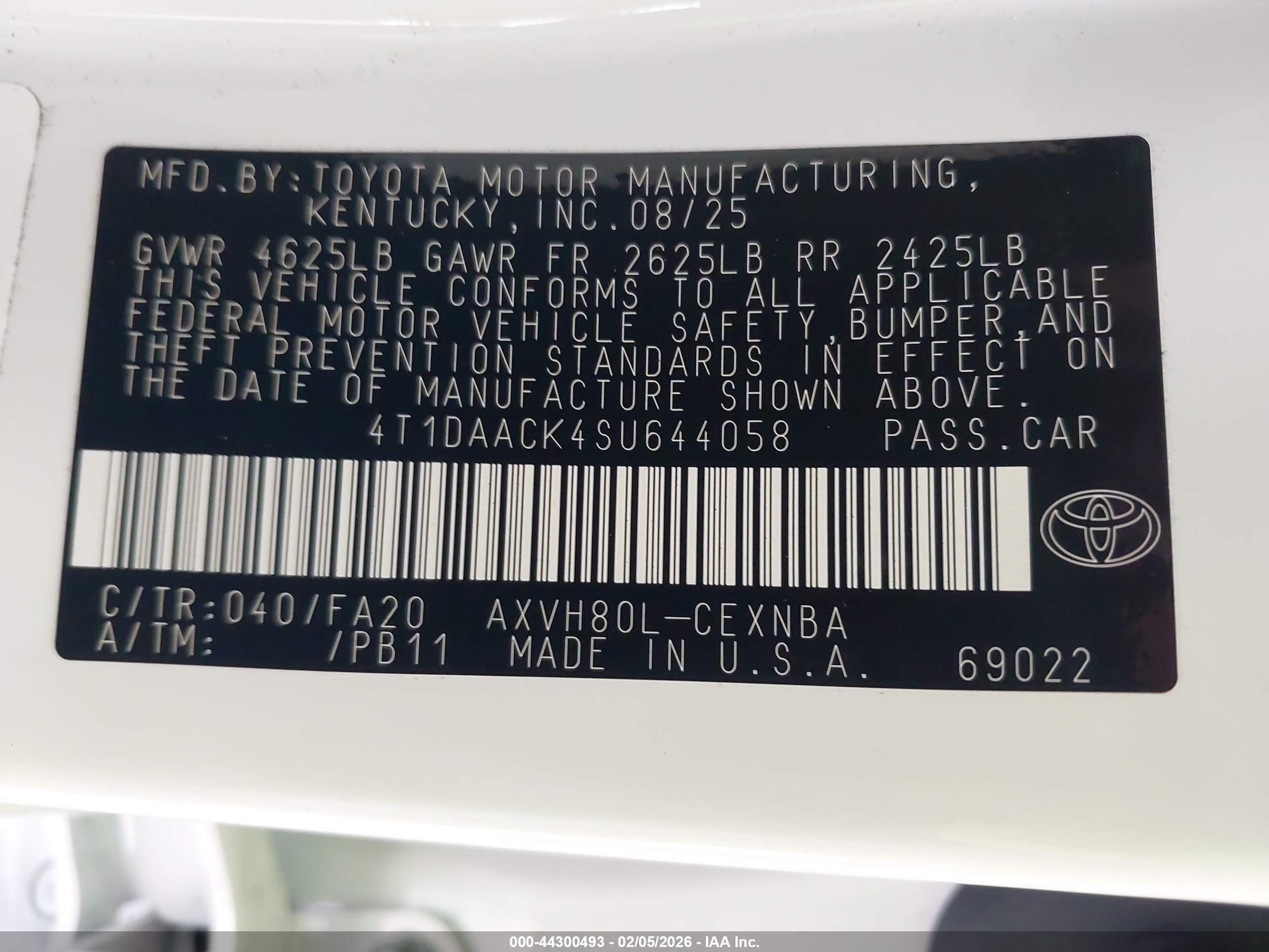 TOYOTA CAMRY image 9