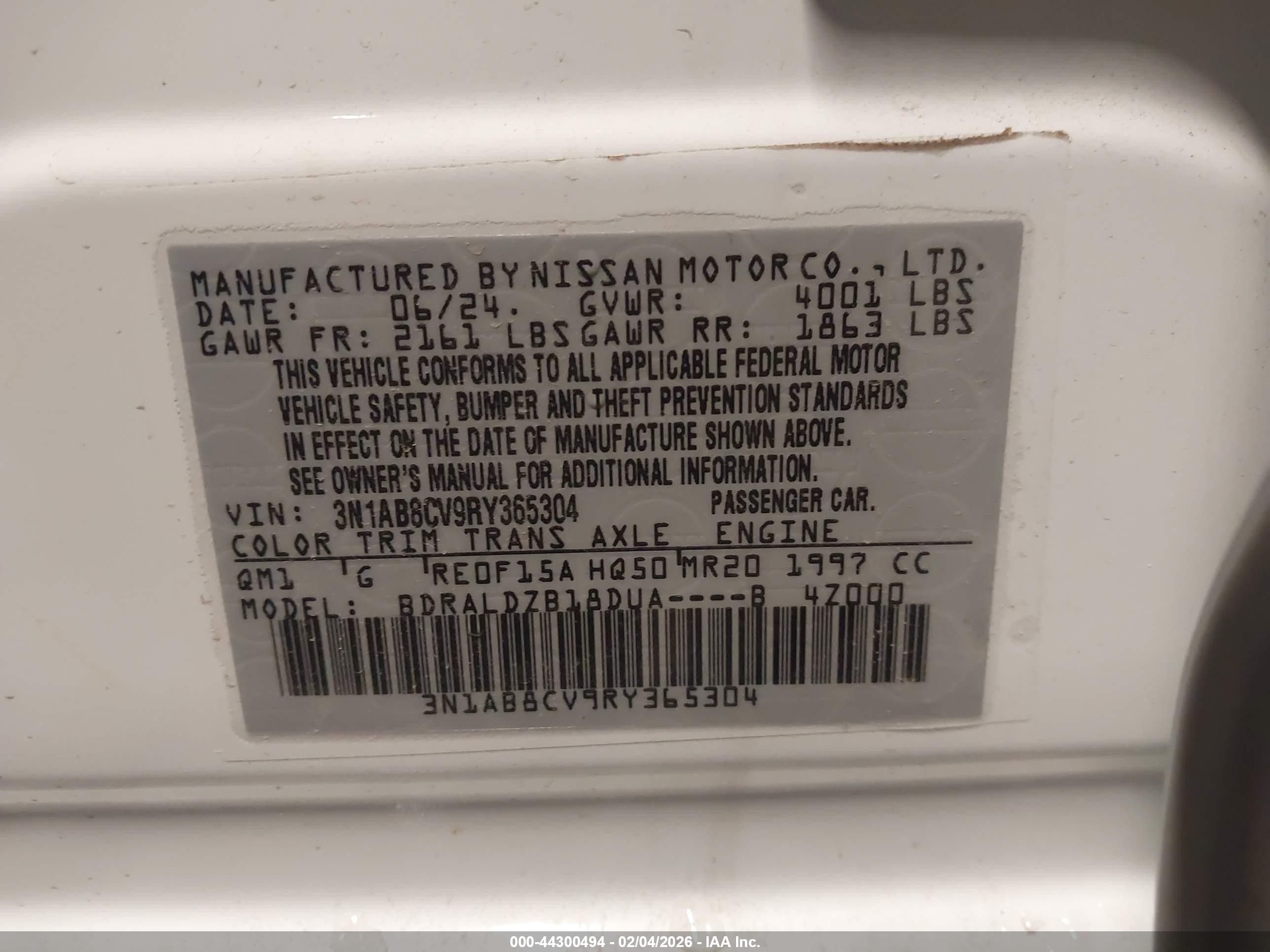 NISSAN SENTRA image 9