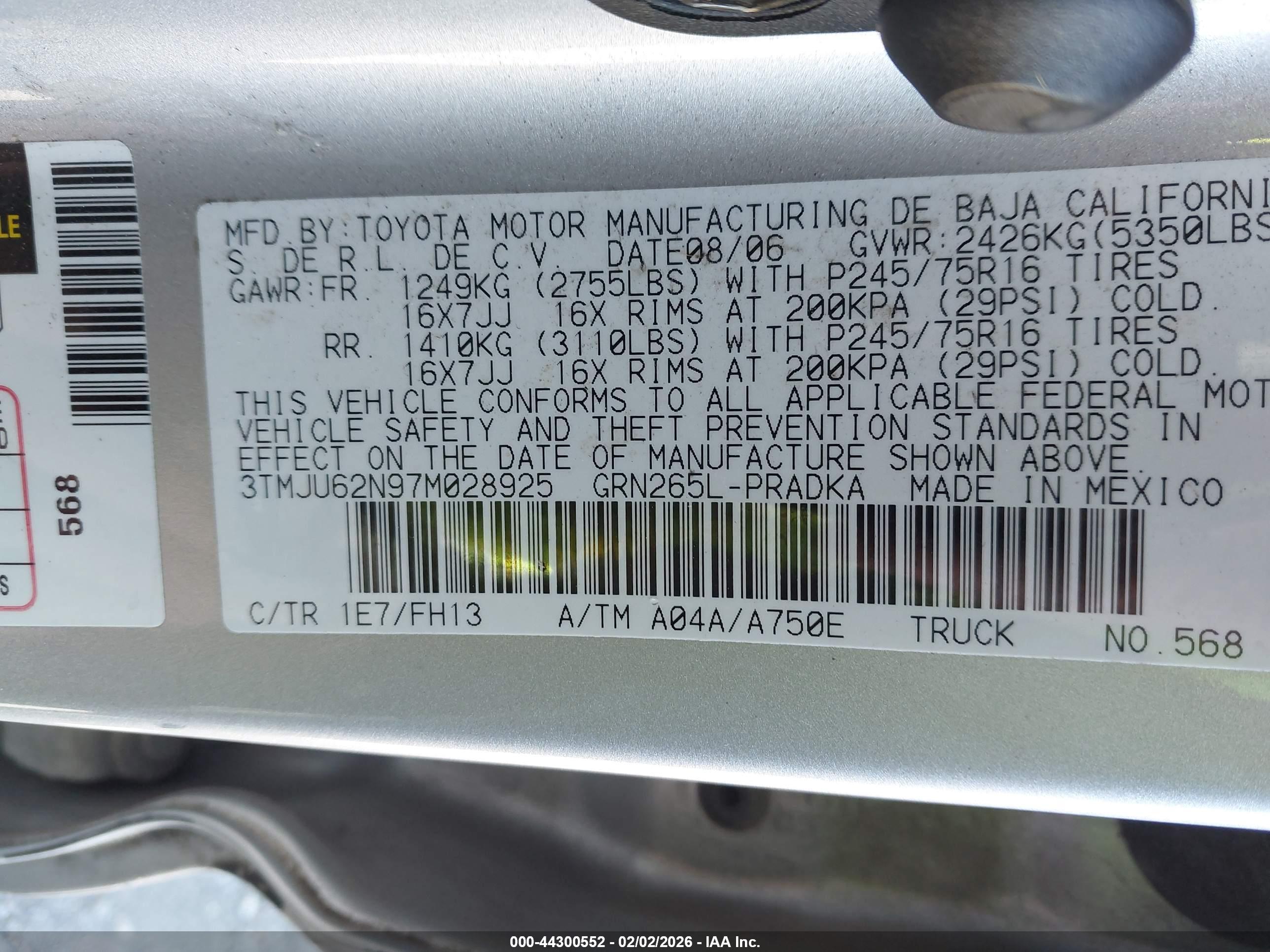 TOYOTA TACOMA image 9