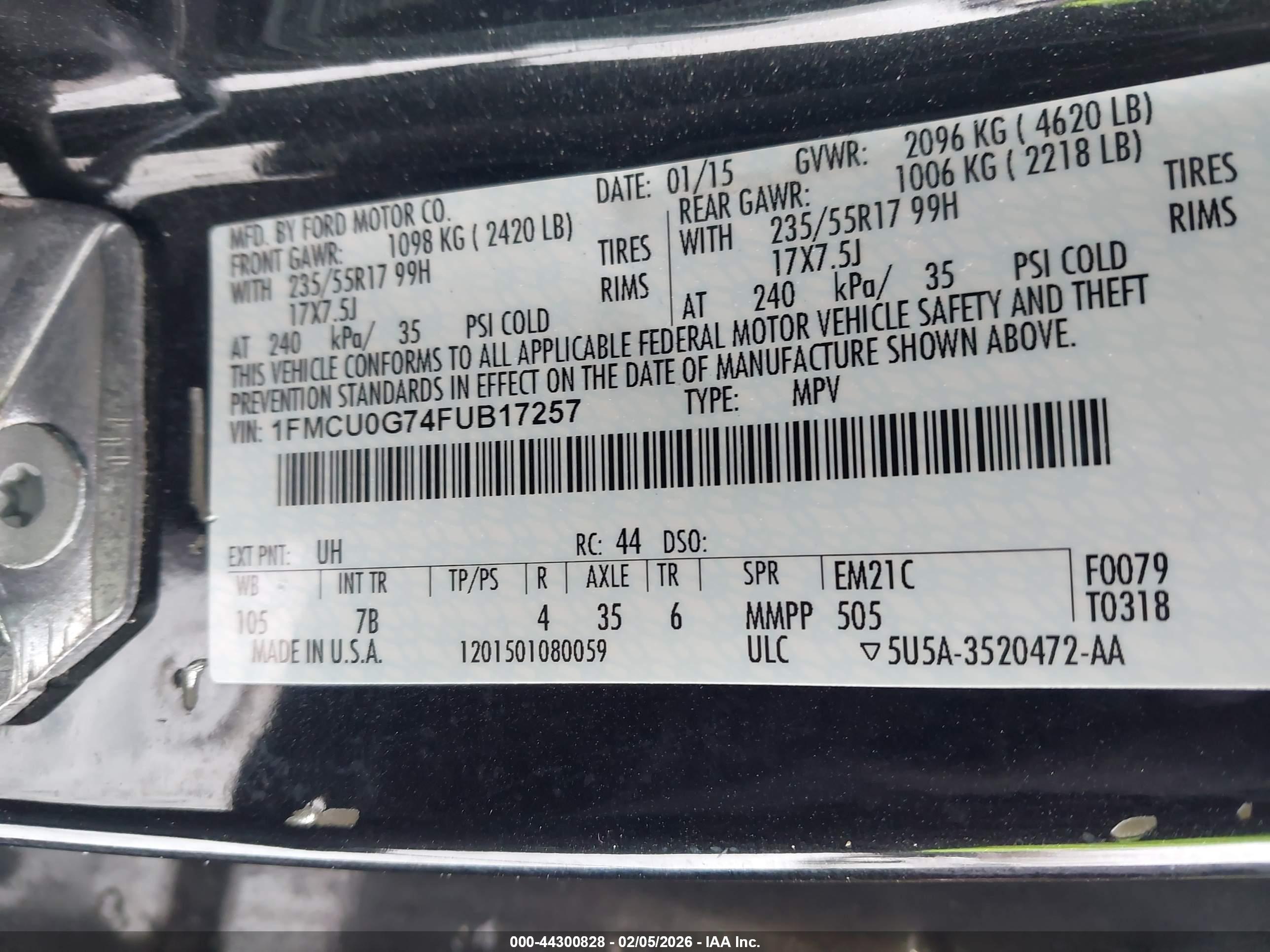 FORD ESCAPE image 9