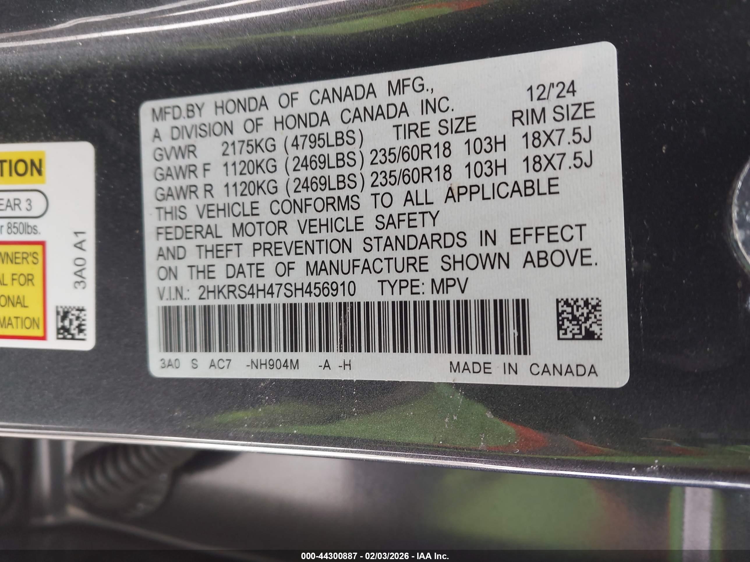 HONDA CR-V image 9
