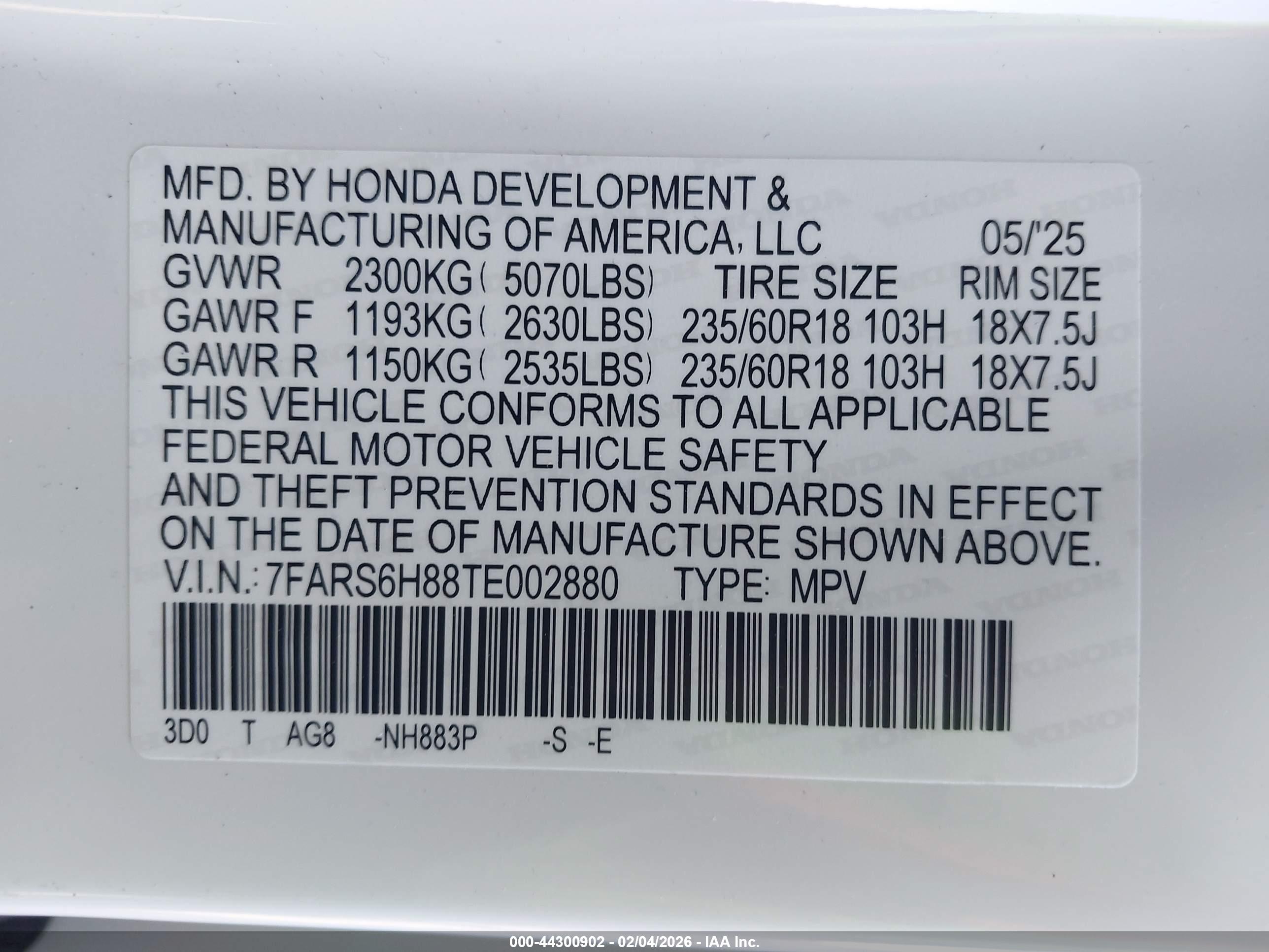 HONDA CR-V image 9