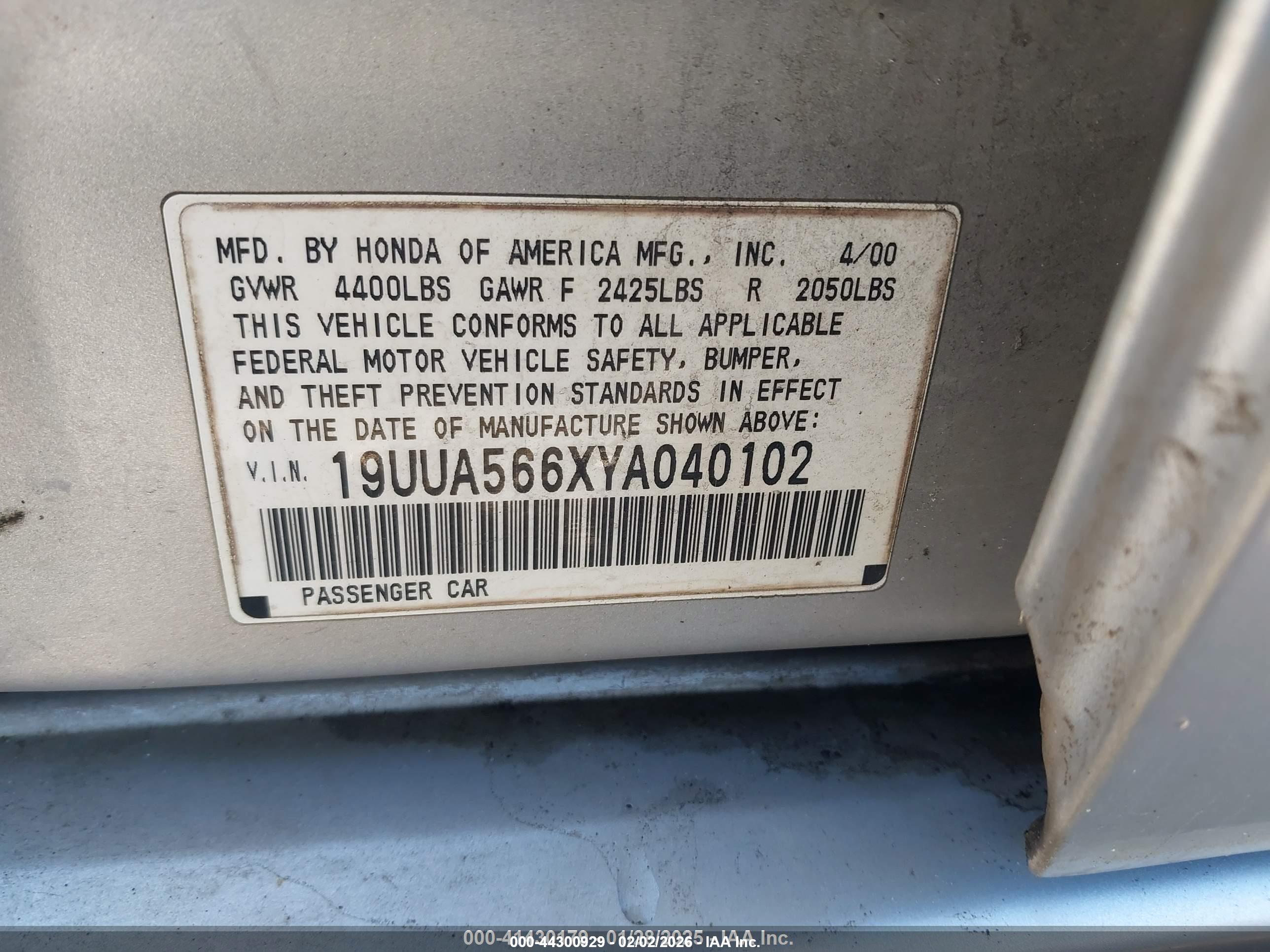 ACURA TL image 9