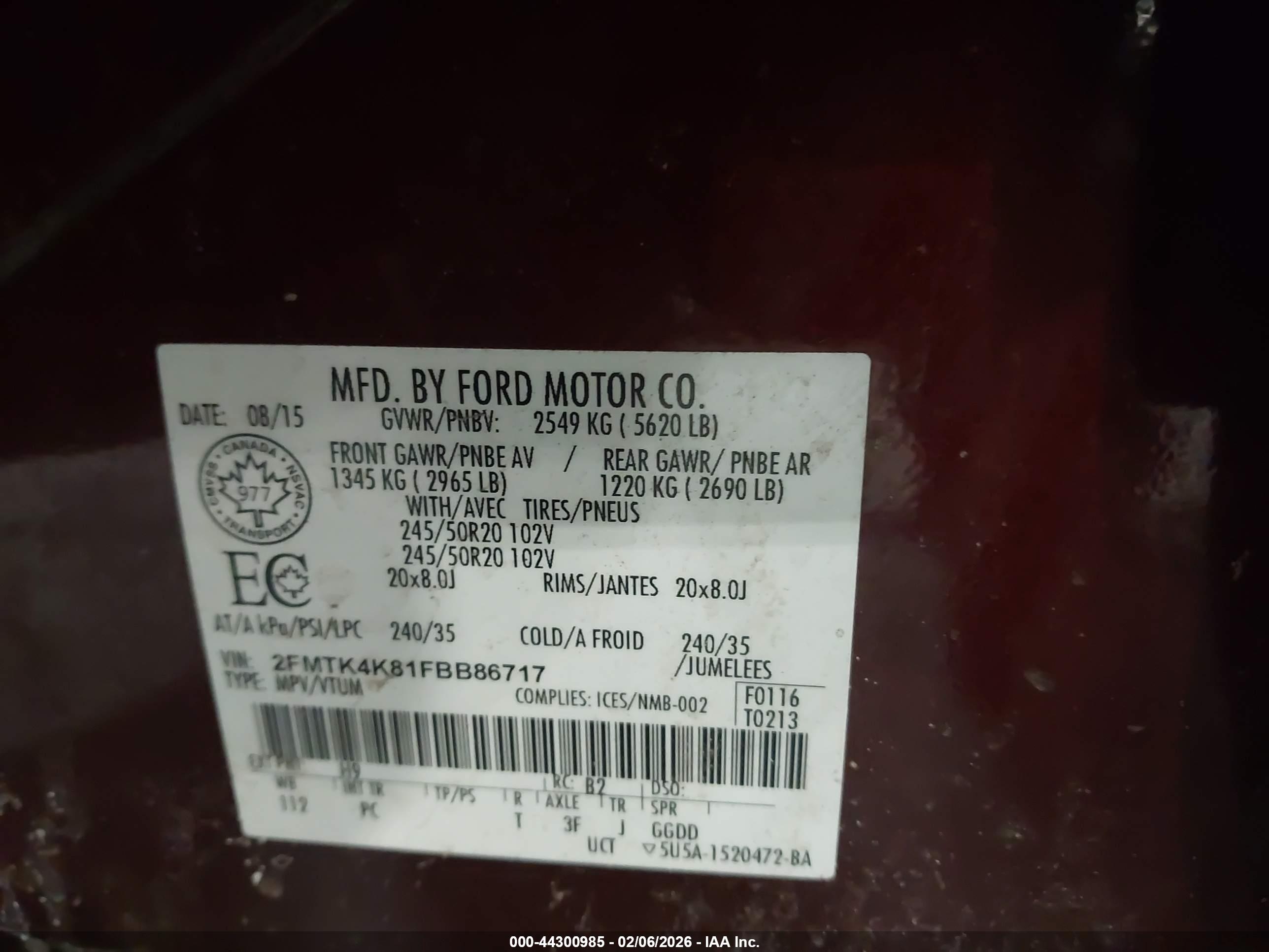 FORD EDGE image 9