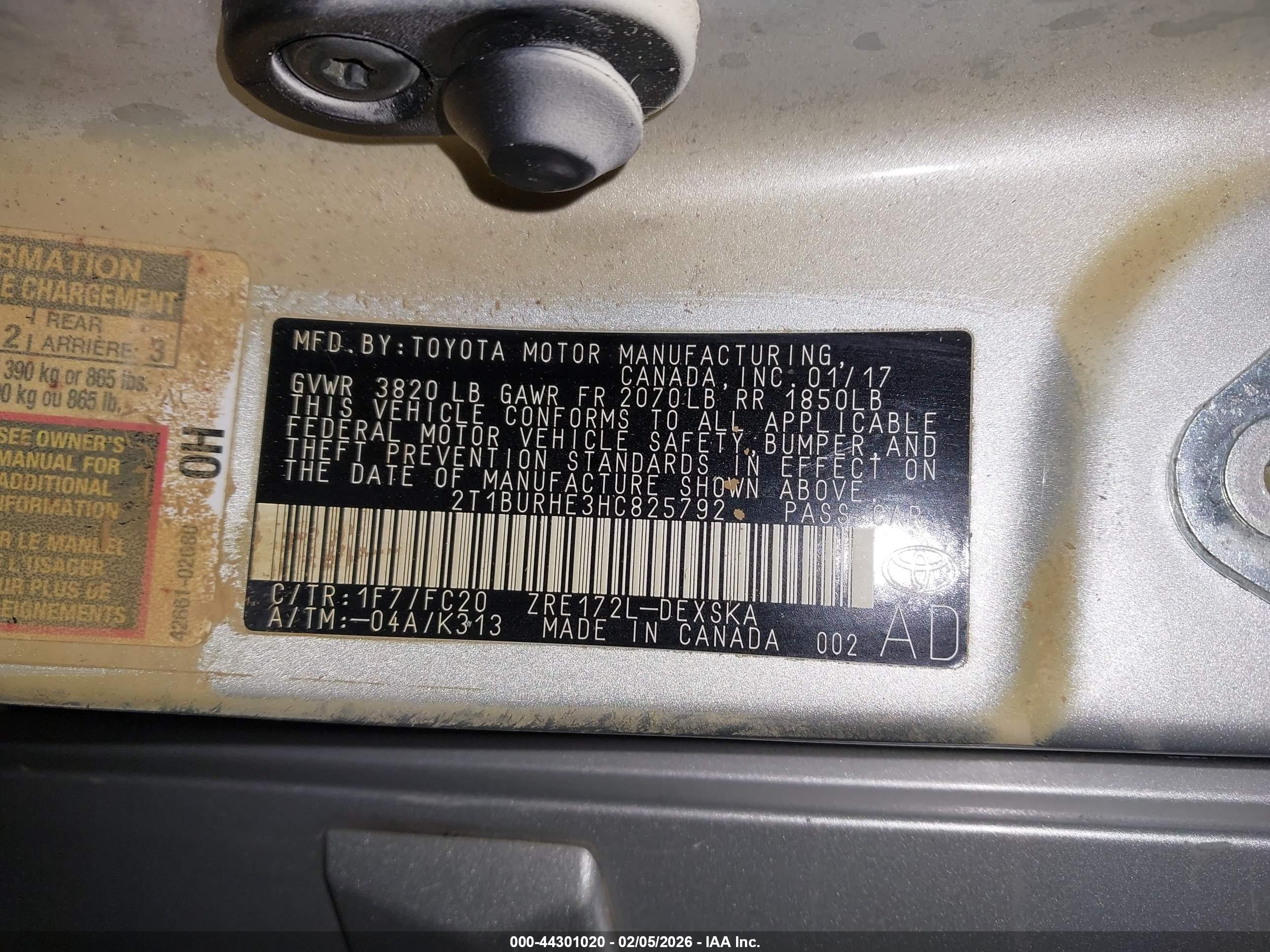 TOYOTA COROLLA image 9