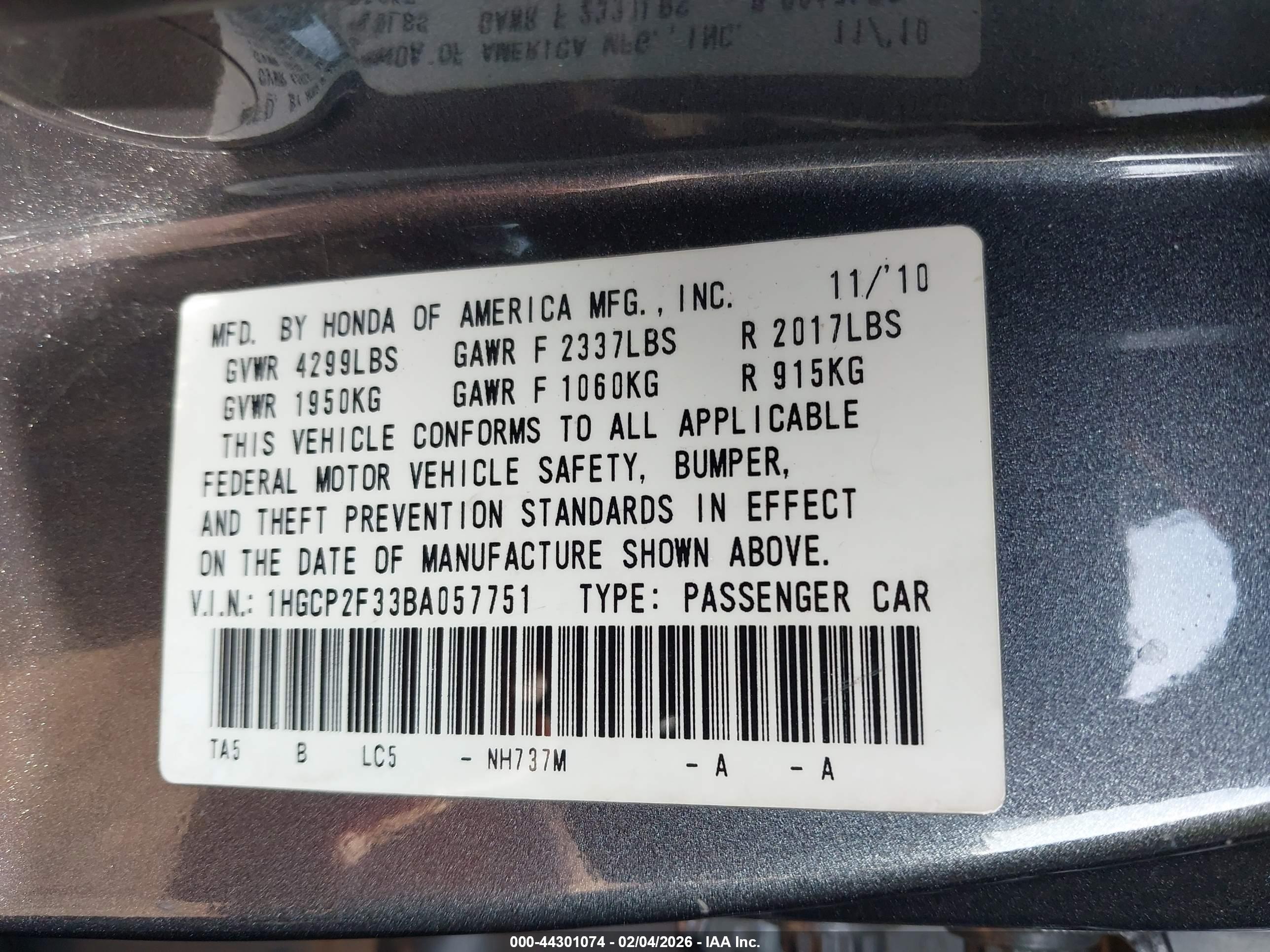 HONDA ACCORD image 9