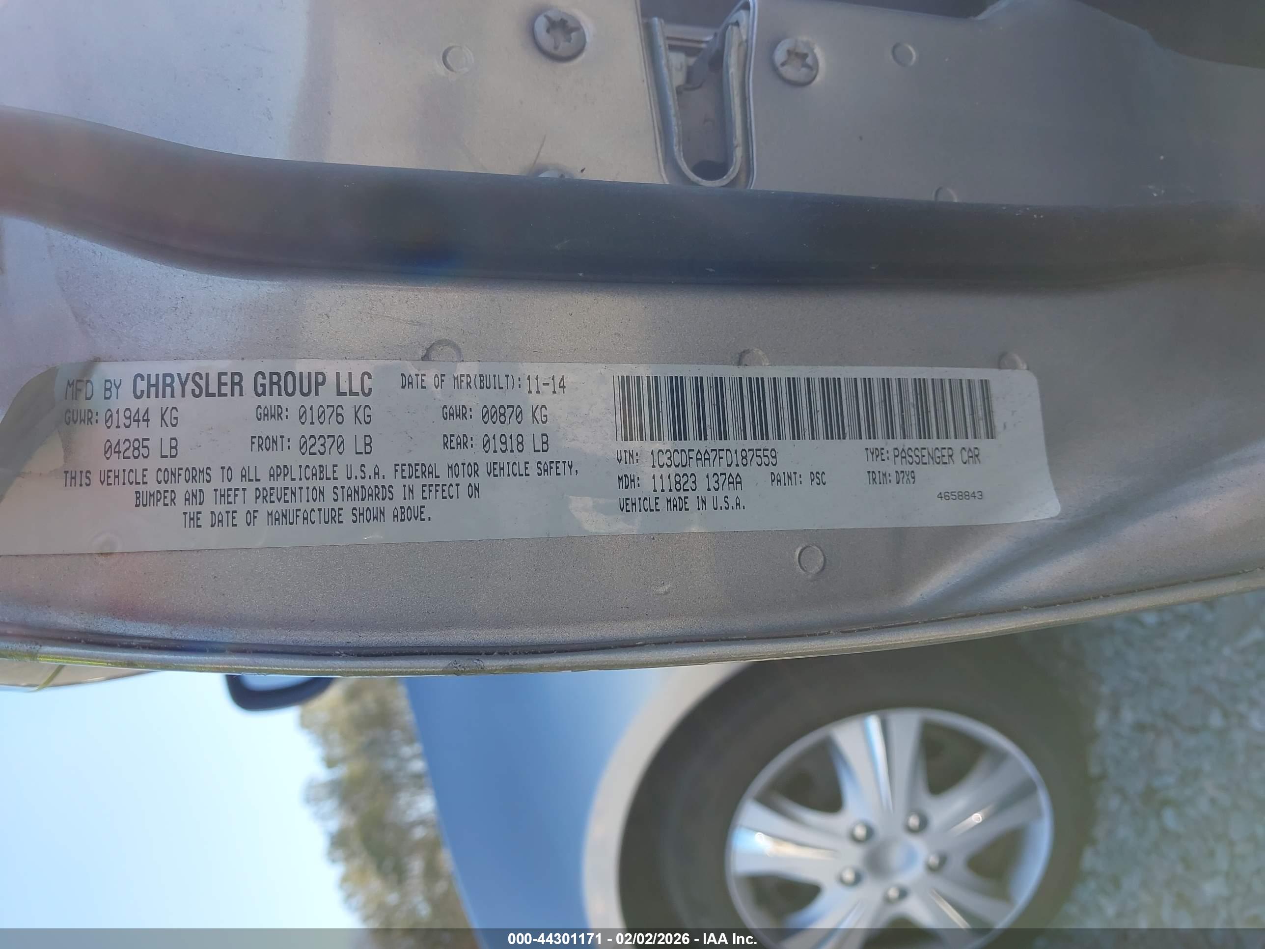 DODGE DART image 9