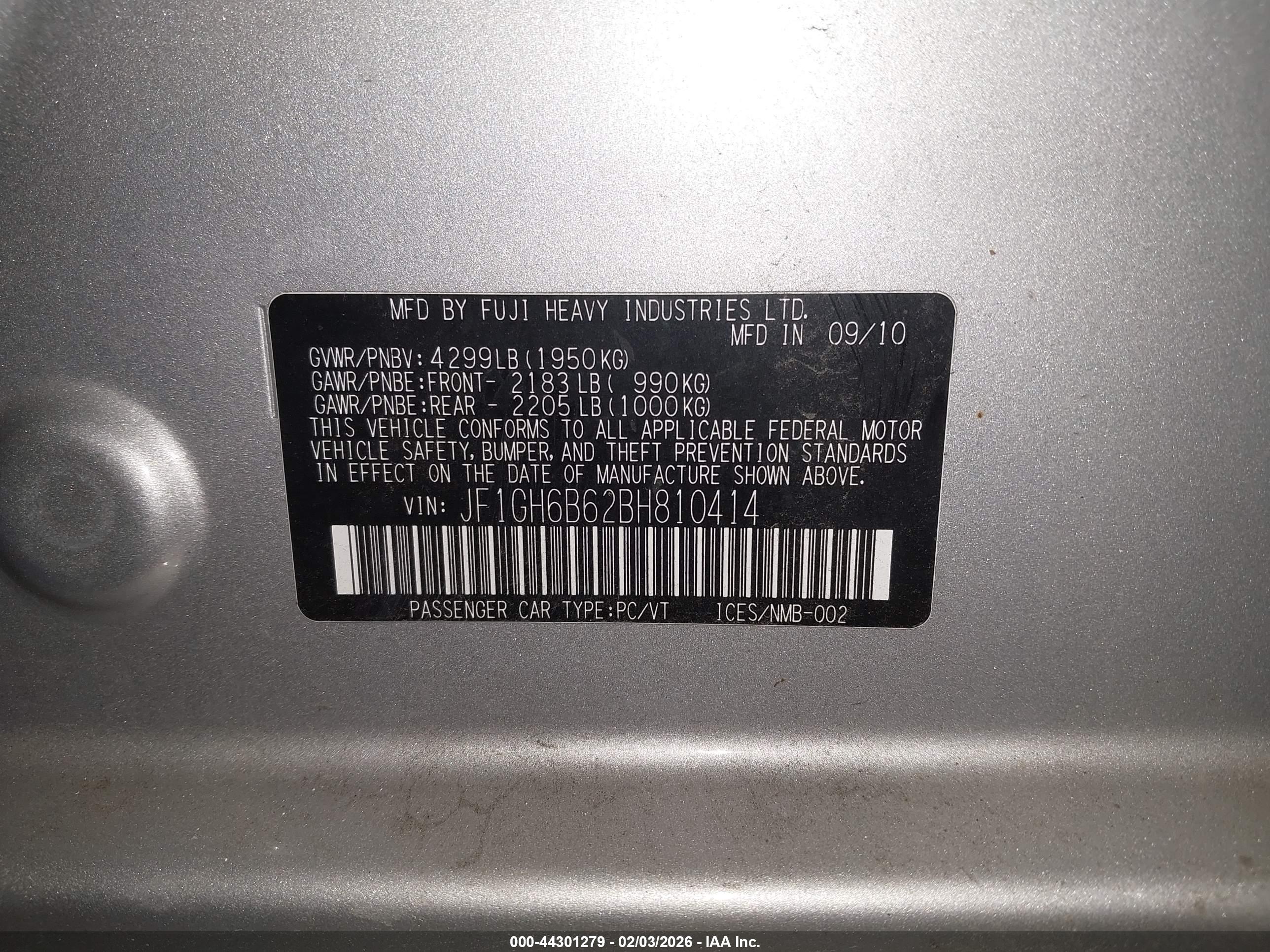 SUBARU IMPREZA image 9