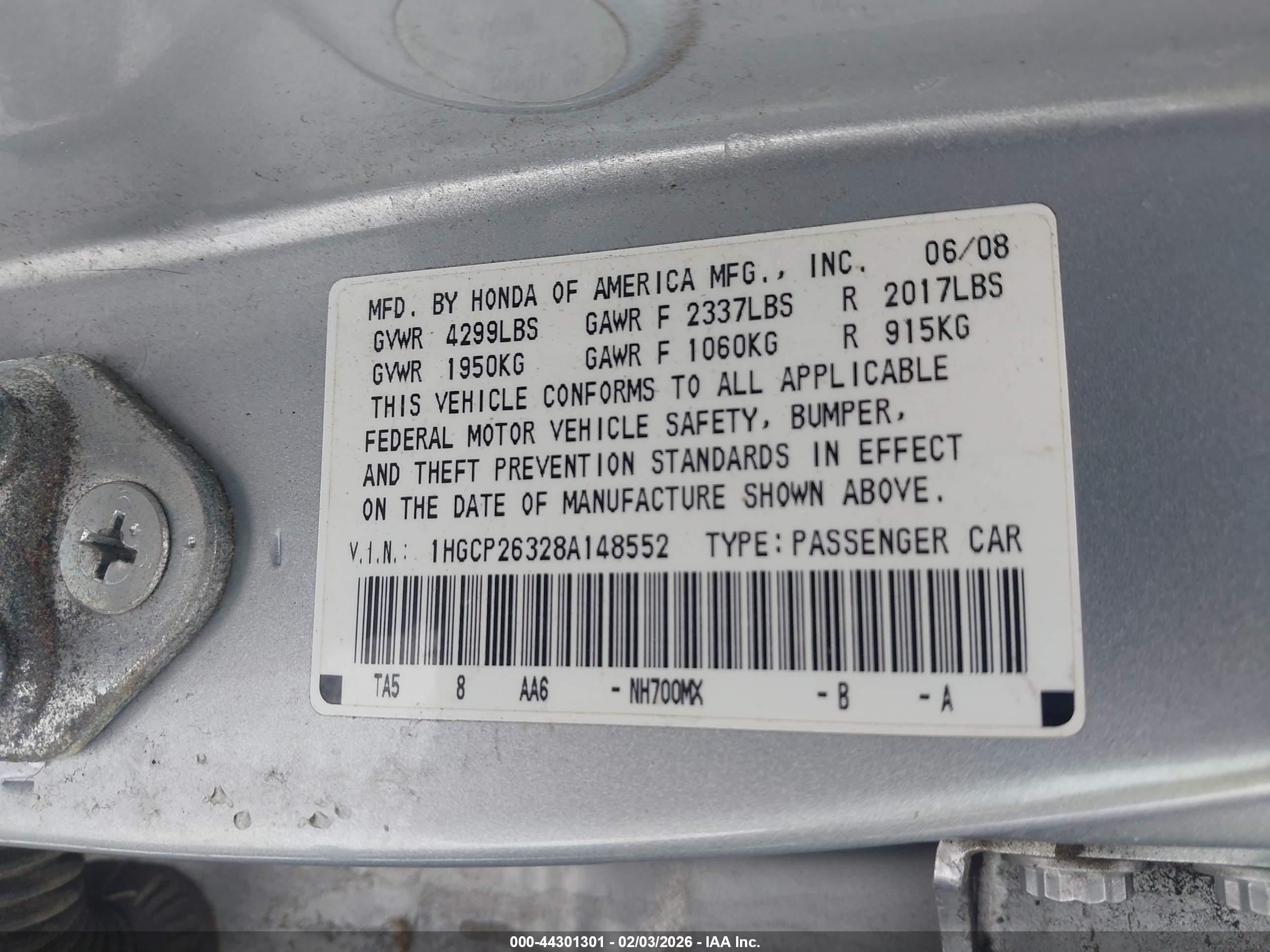 HONDA ACCORD image 9