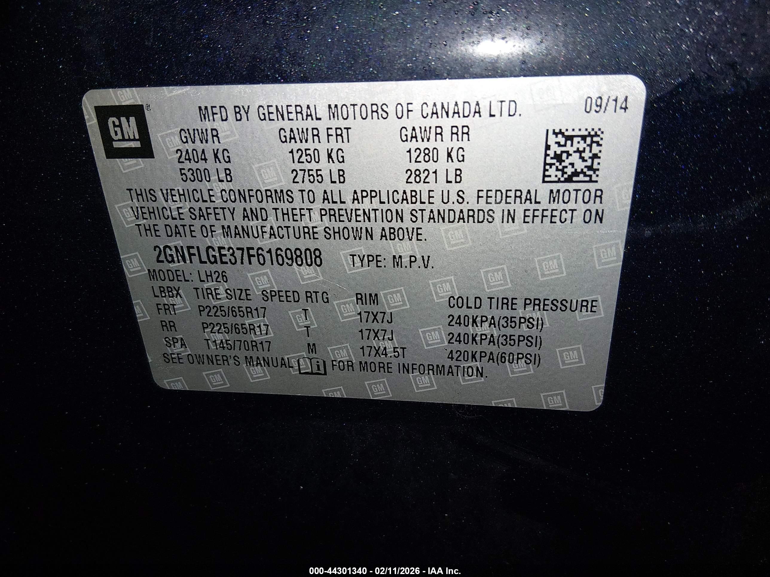 CHEVROLET EQUINOX image 9