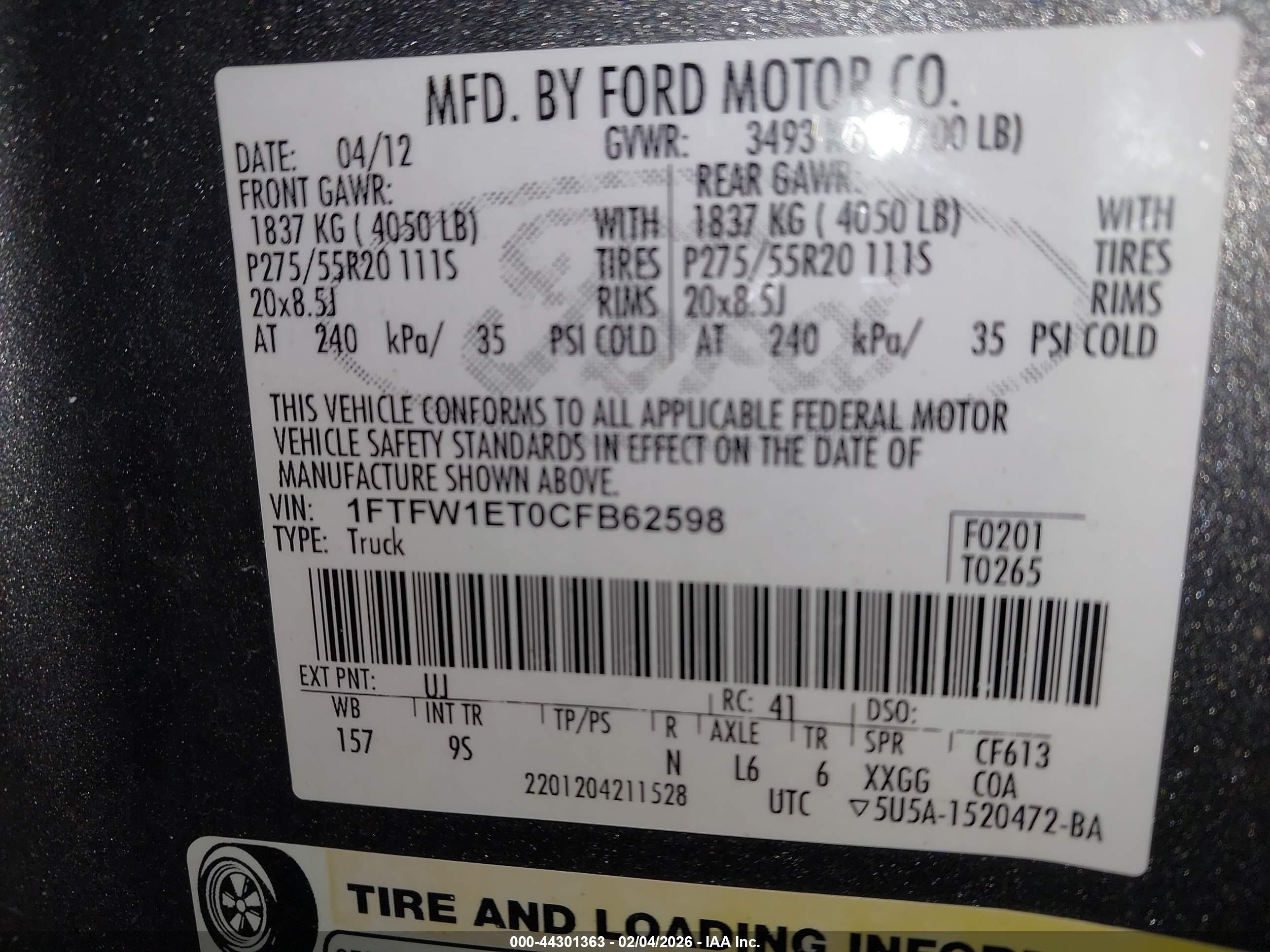 FORD F-150 image 9