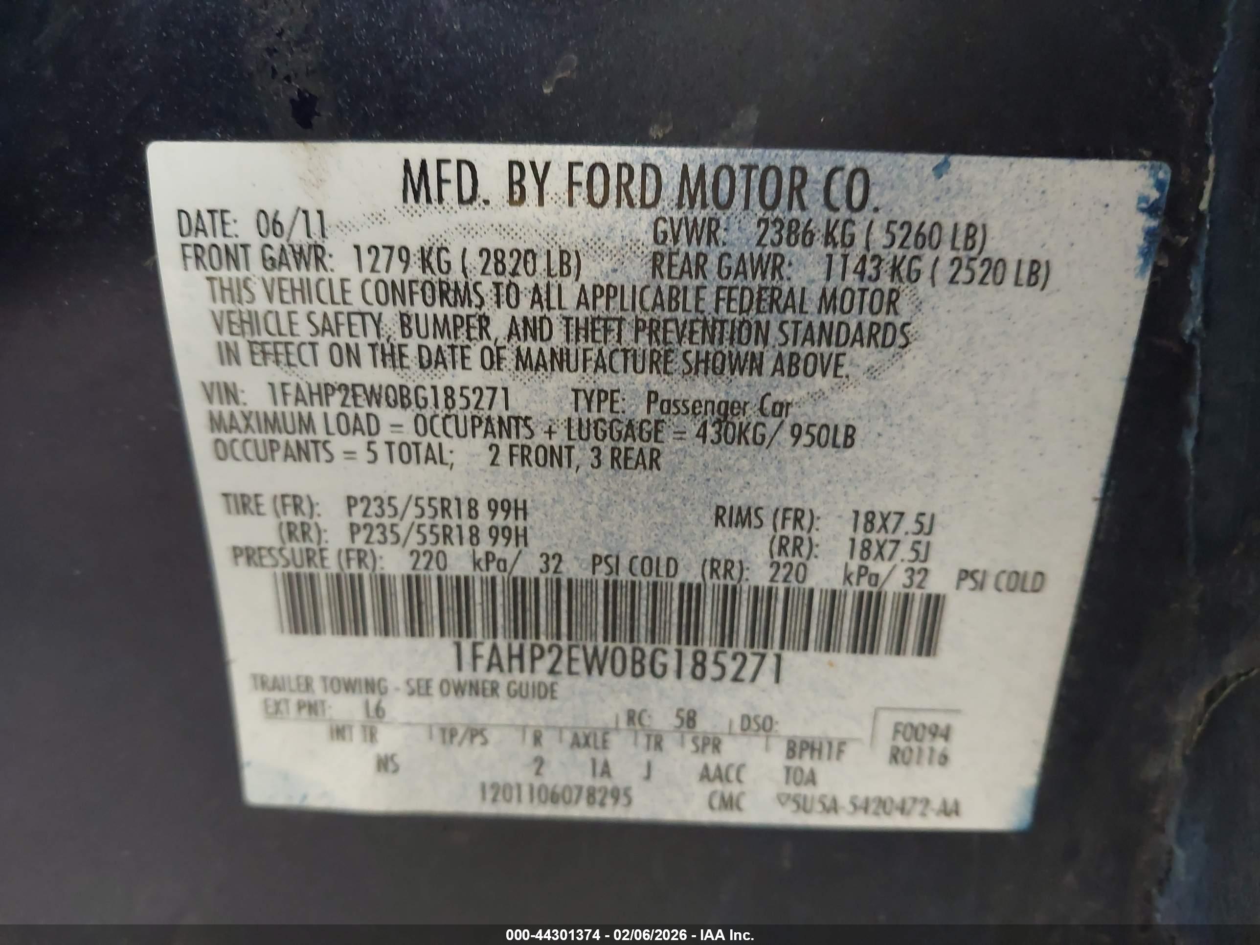 FORD TAURUS image 9