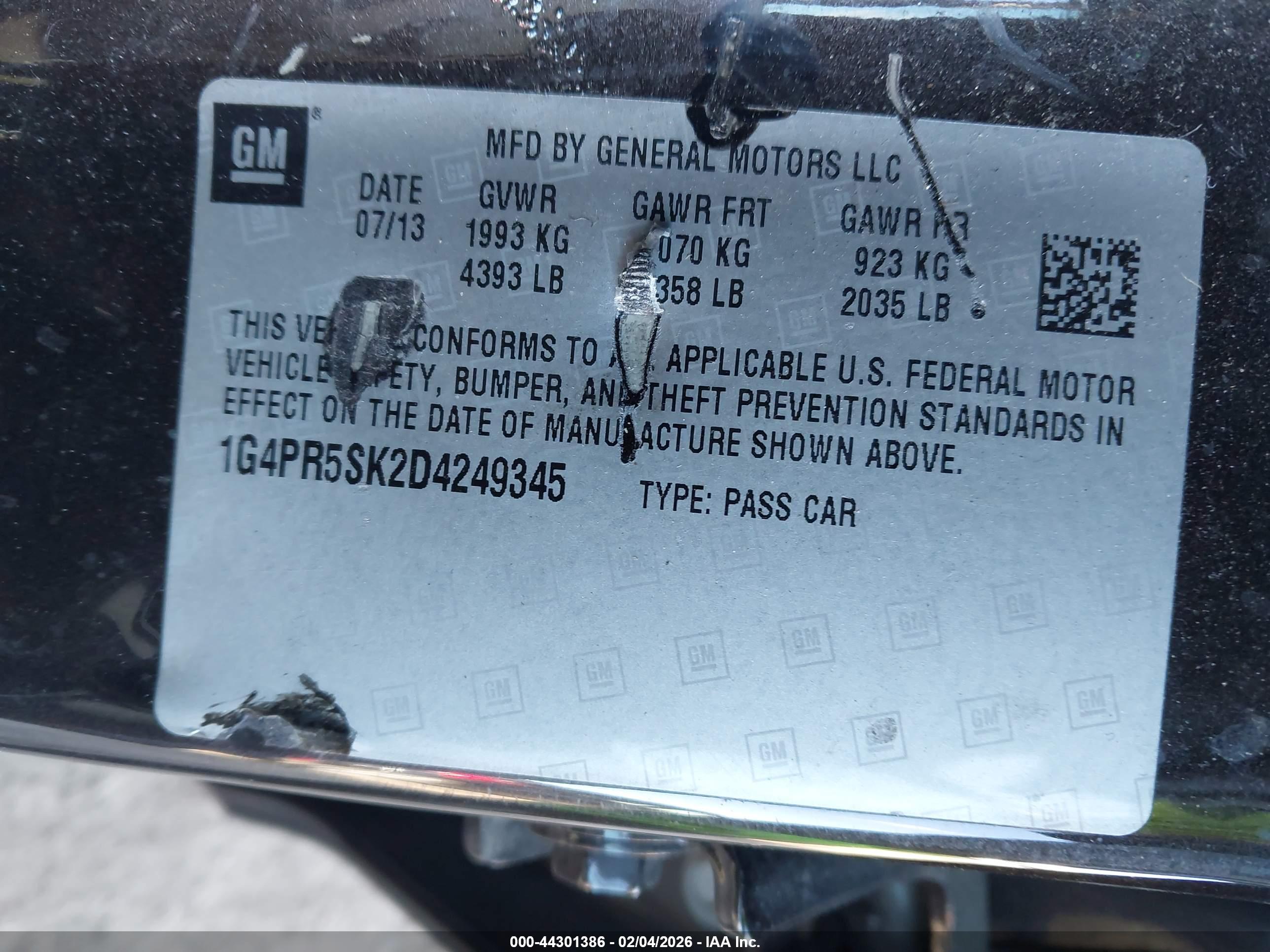 BUICK VERANO image 9