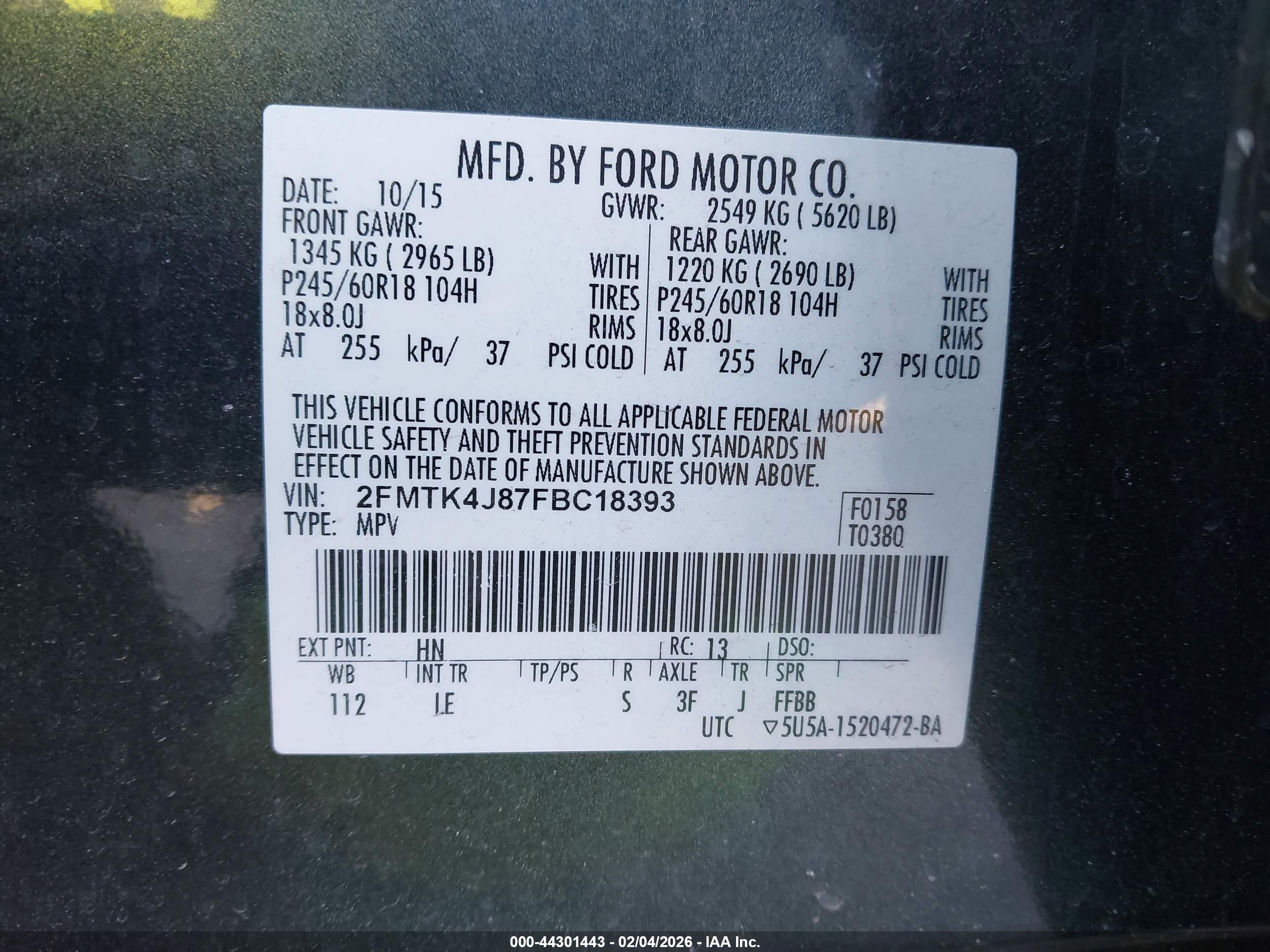 FORD EDGE image 9