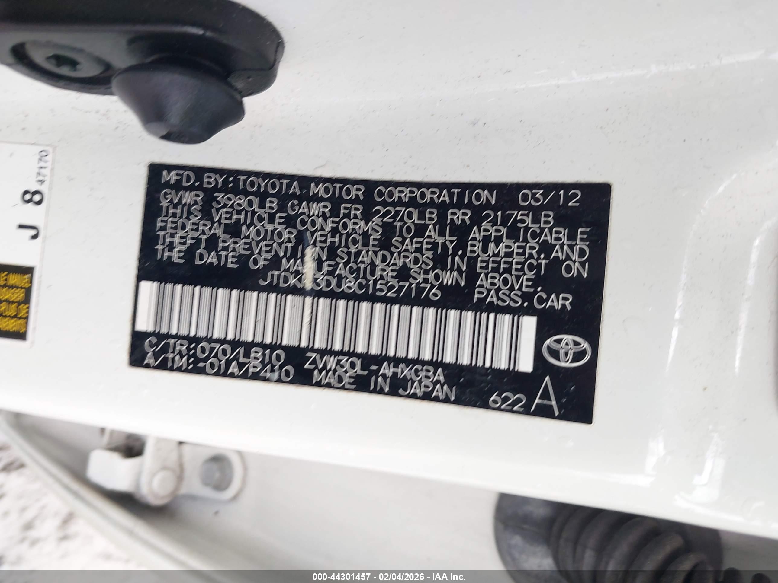TOYOTA PRIUS image 9