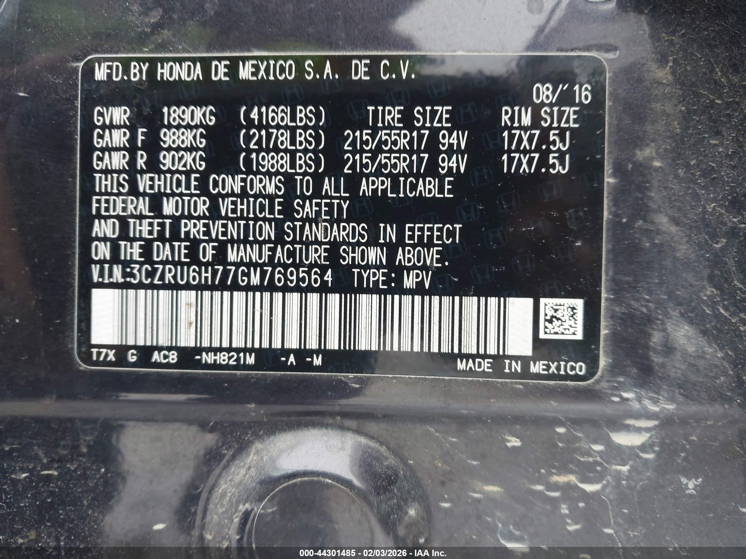 HONDA HR-V image 9
