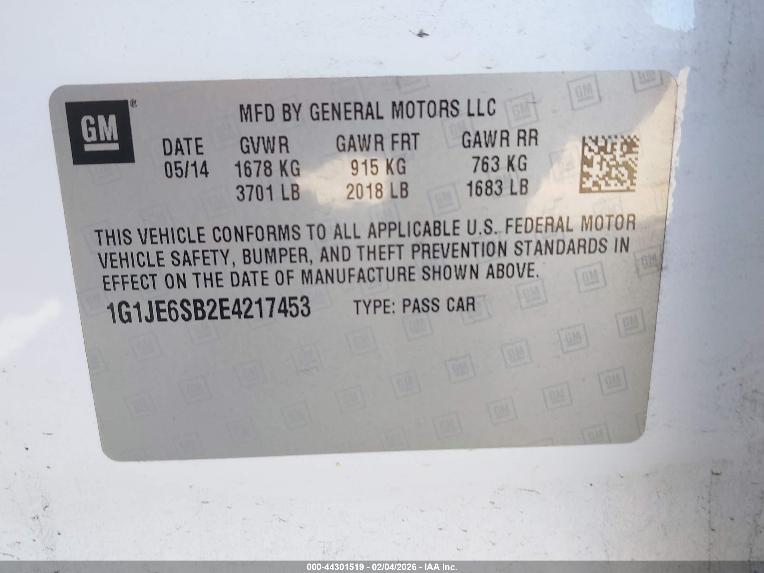 CHEVROLET SONIC image 9