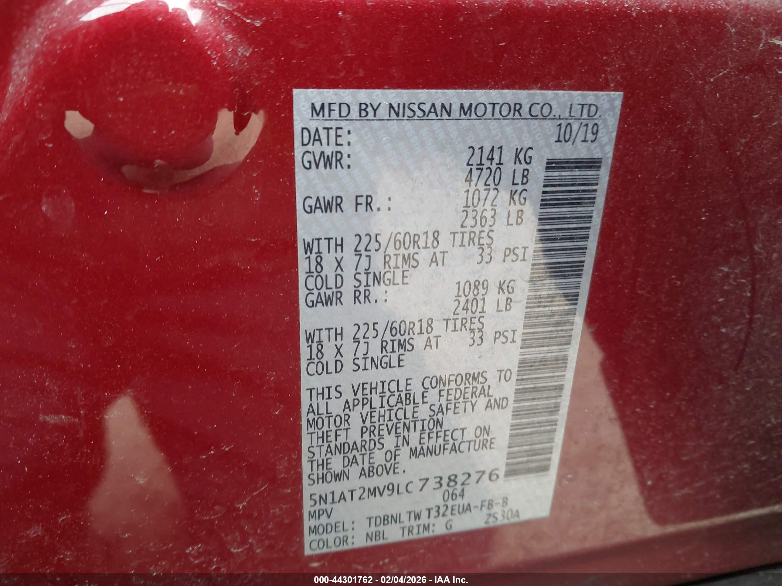 NISSAN ROGUE image 9