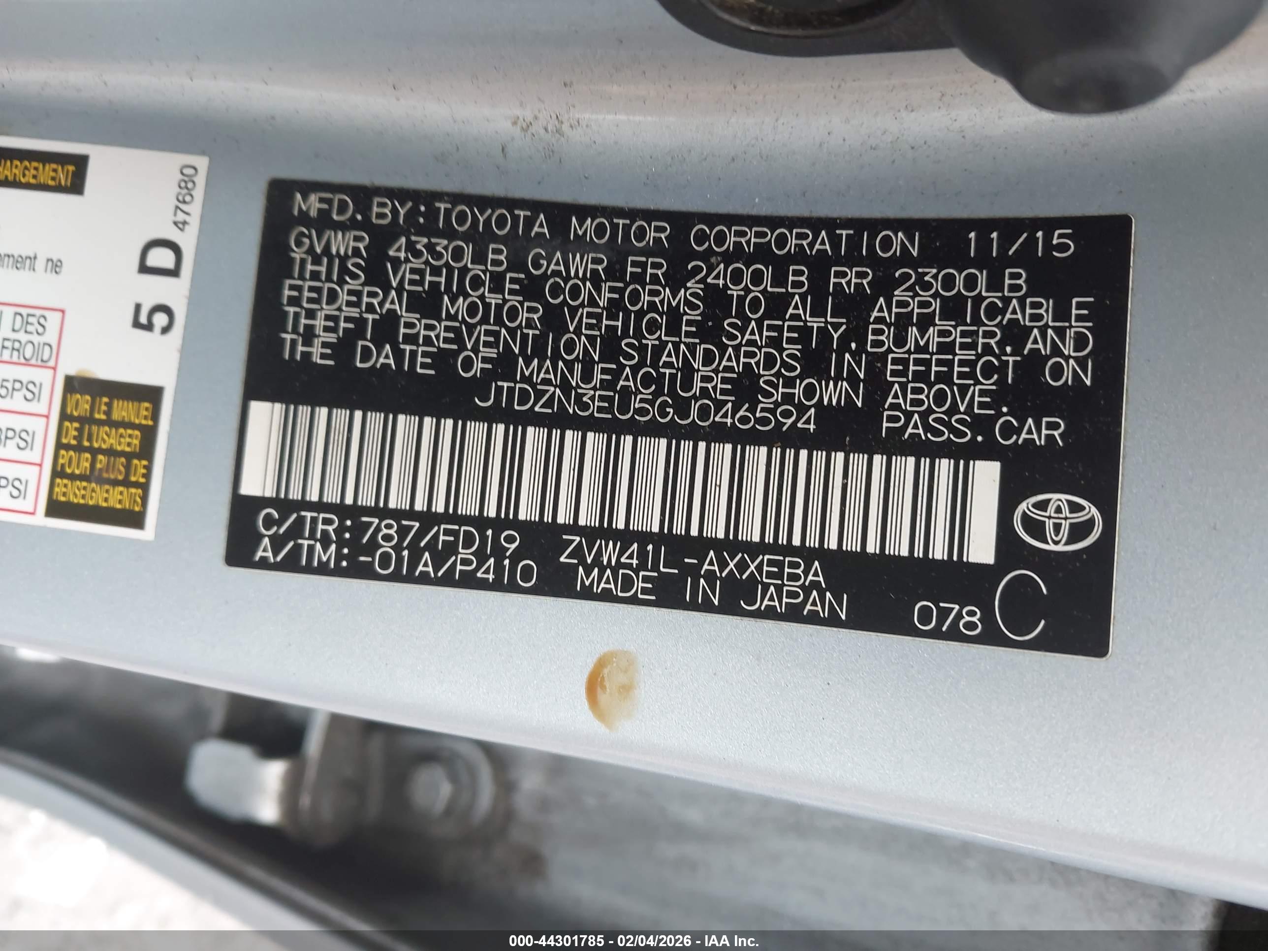 TOYOTA PRIUS image 9