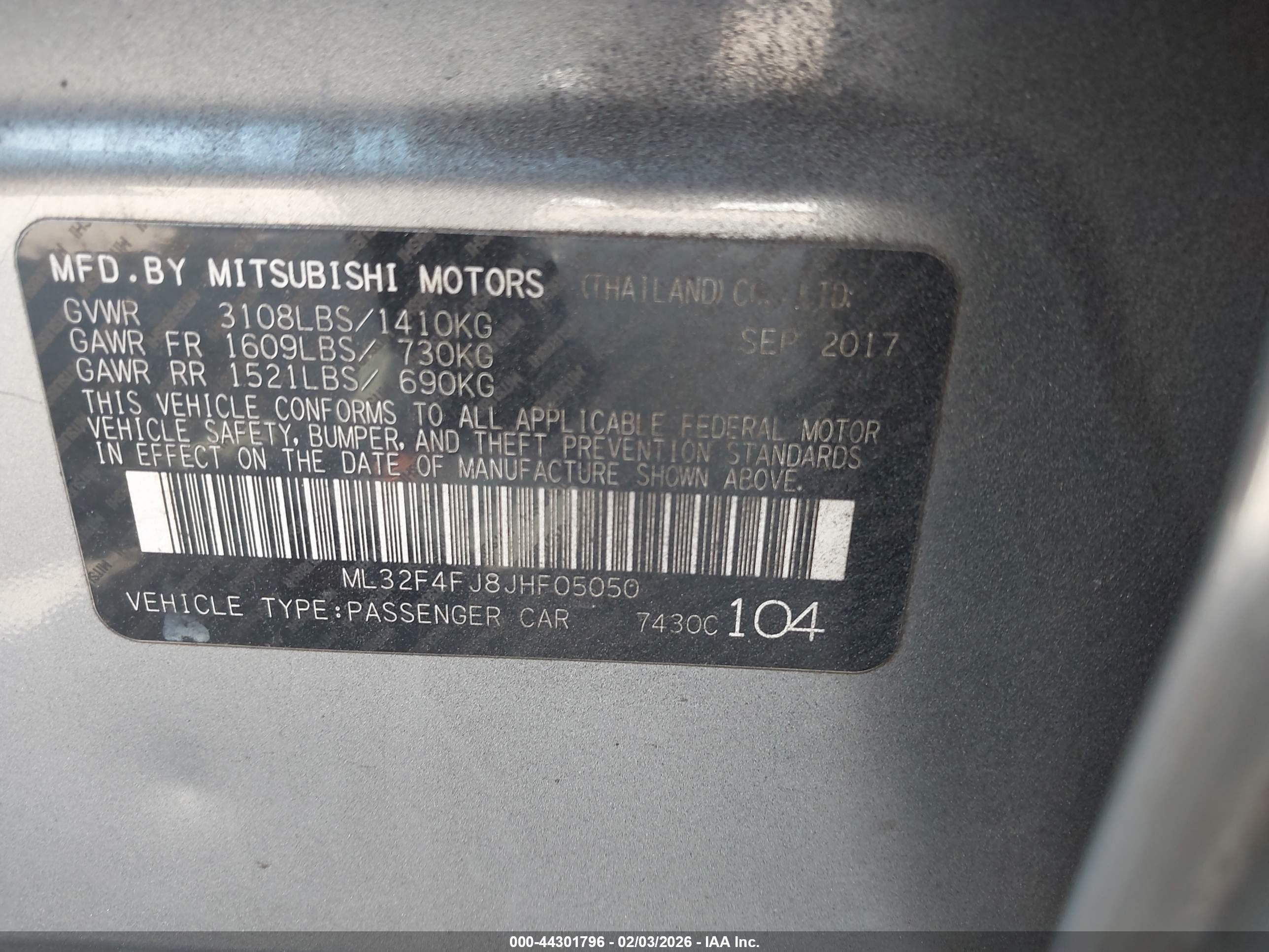 MITSUBISHI MIRAGE image 9