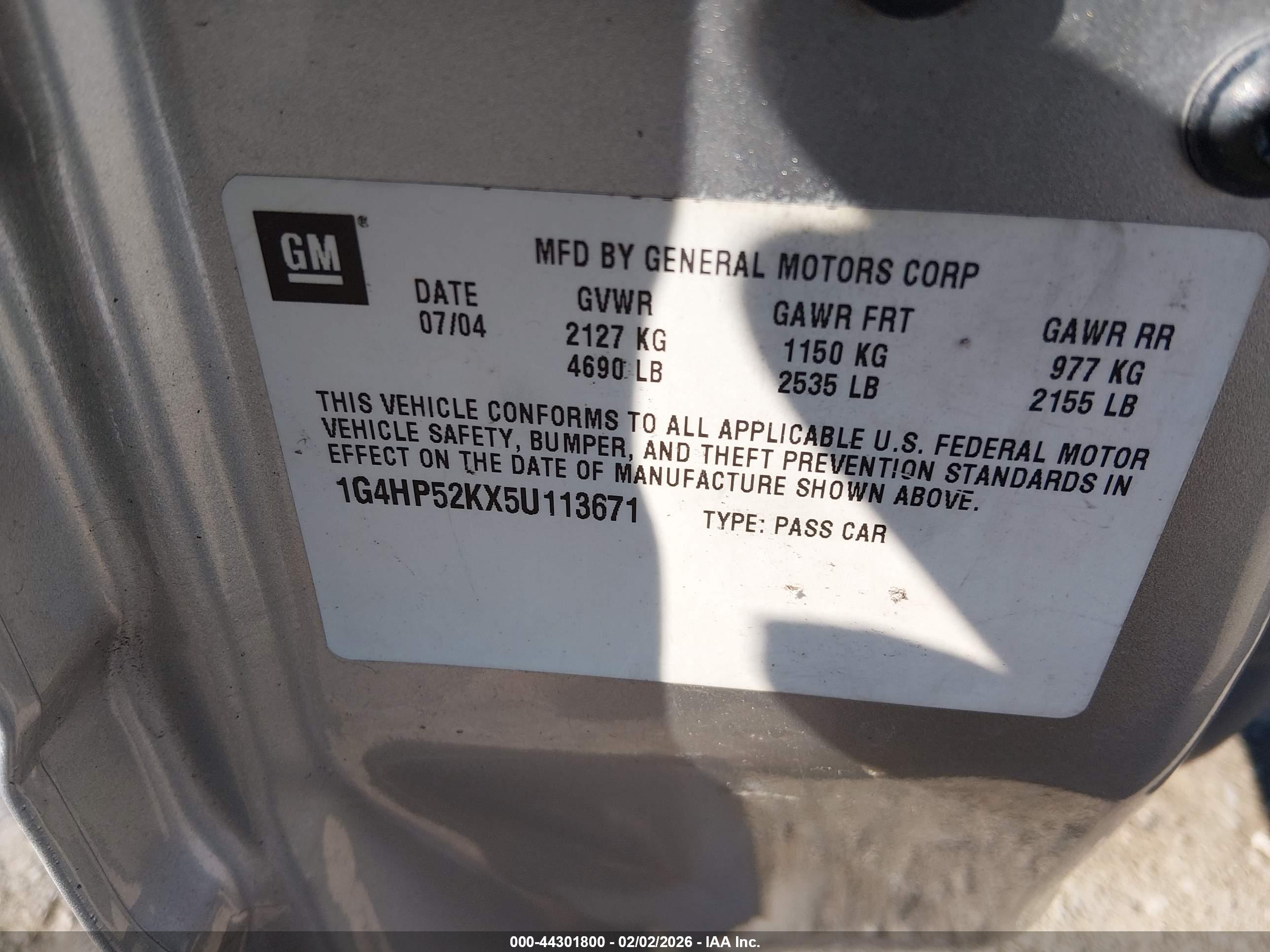BUICK LESABRE image 9