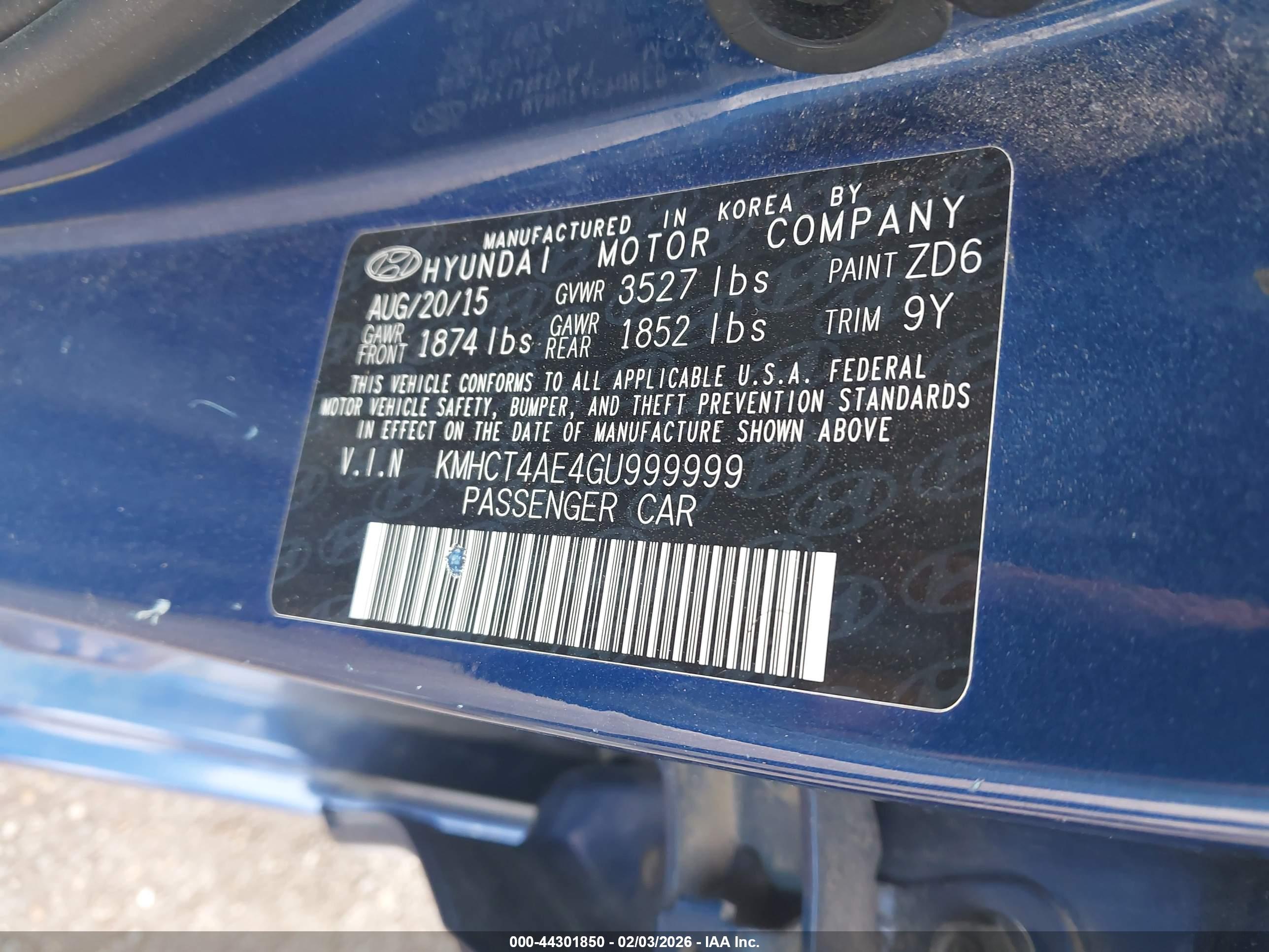 HYUNDAI ACCENT image 9