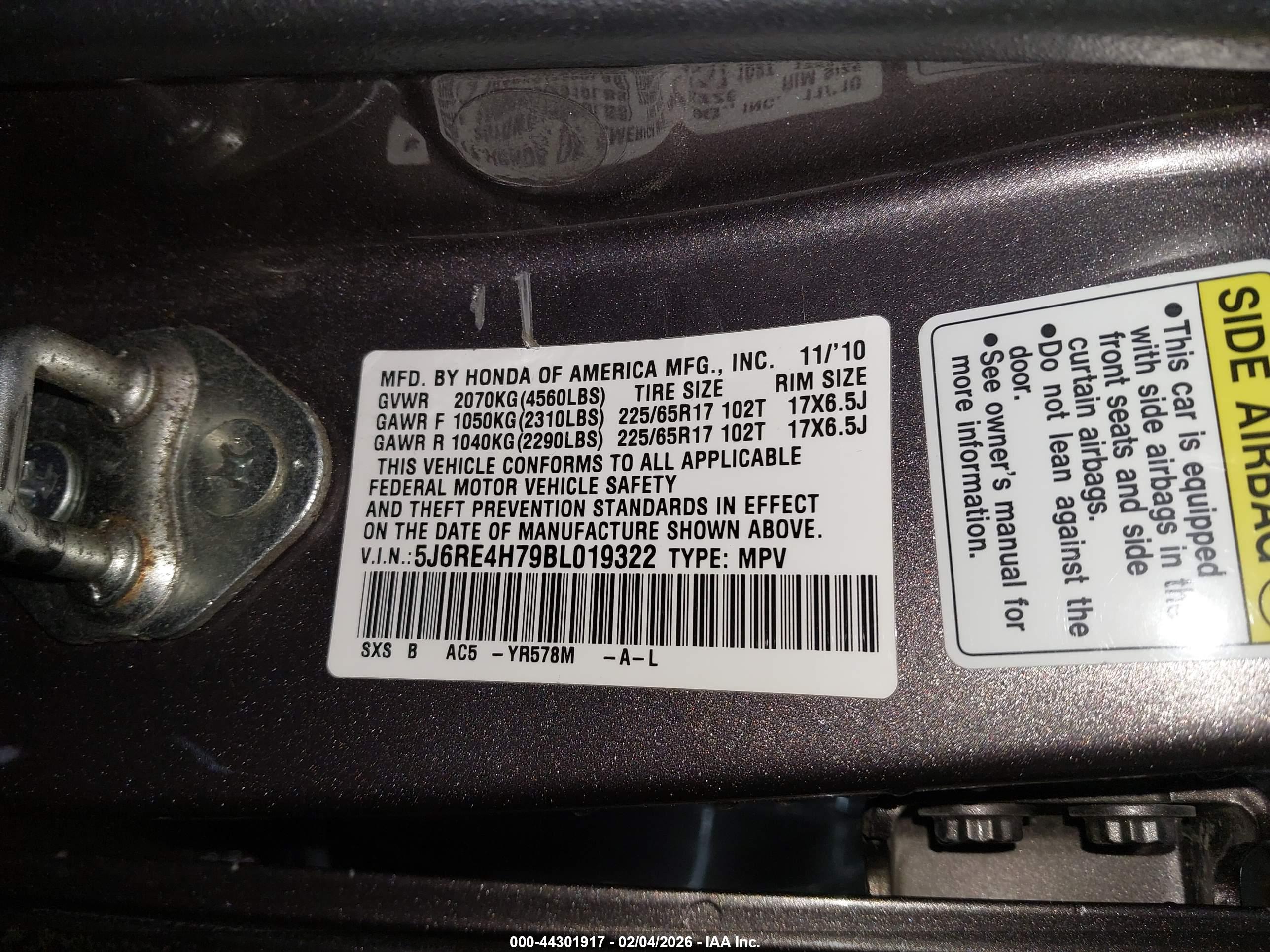 HONDA CR-V image 9