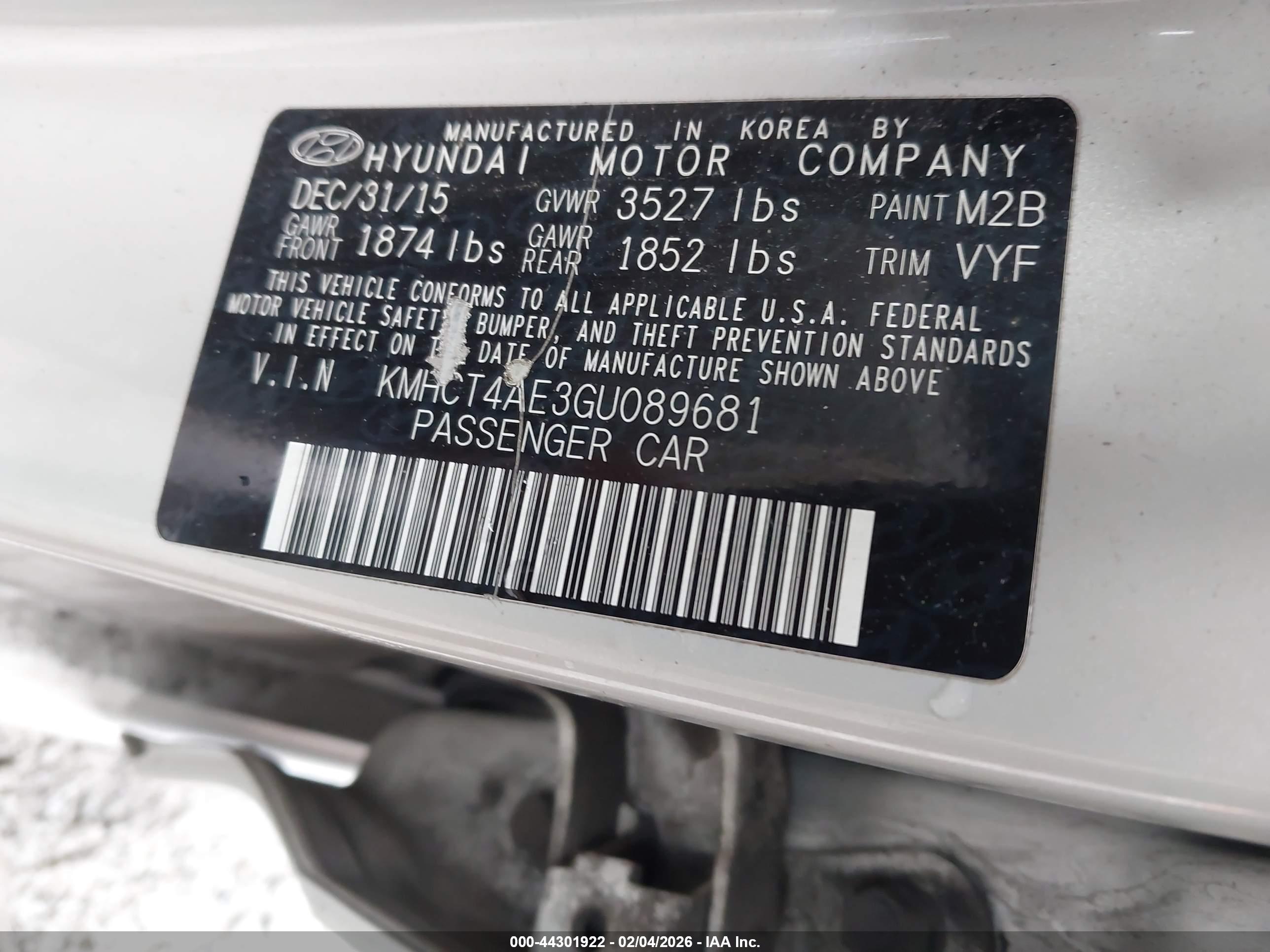 HYUNDAI ACCENT image 9
